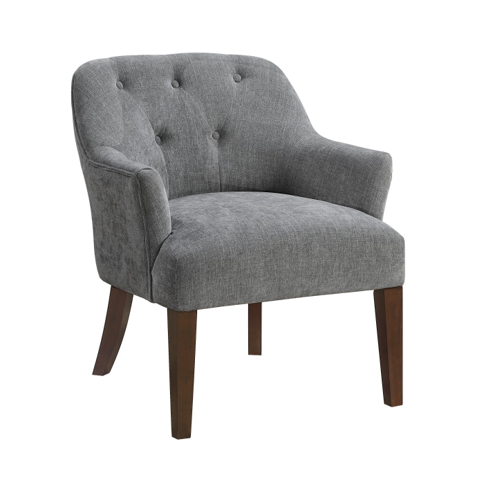 Rebecca Collection Accent Chair in Charcoal | CastleUp Experience Centre Online Furniture