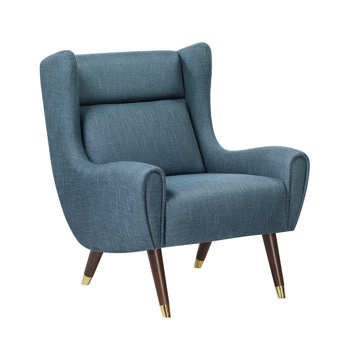 Greta Collection Accent Chair in Blue | CastleUp Experience Centre Online Furniture