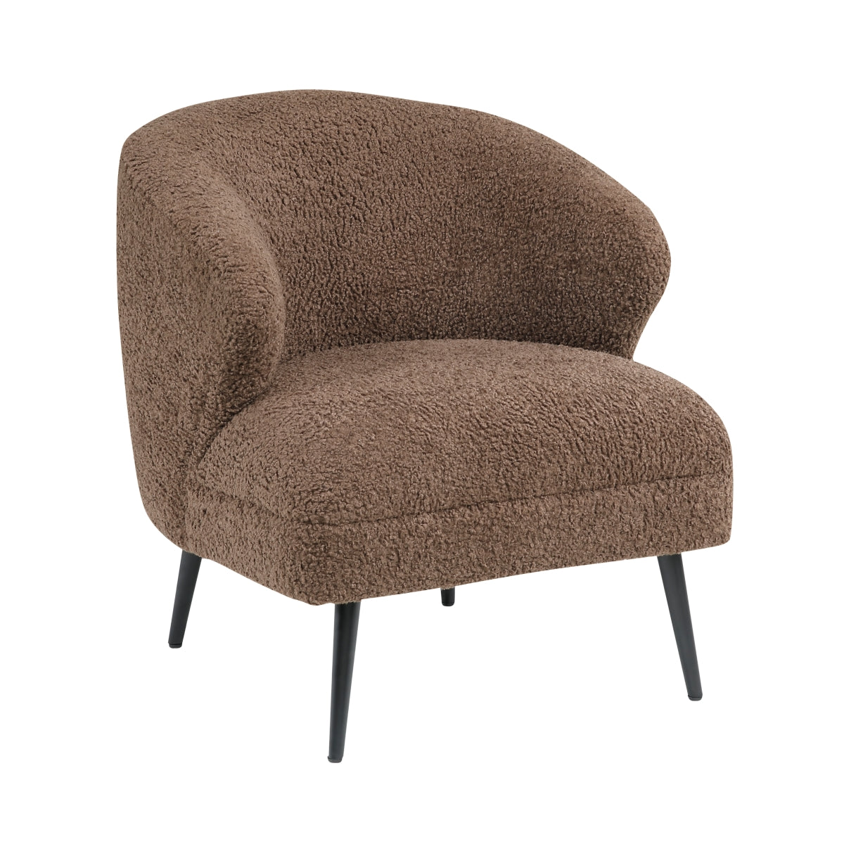 Woodway Collection Accent Chair in Brown | CastleUp Experience Centre Online Furniture