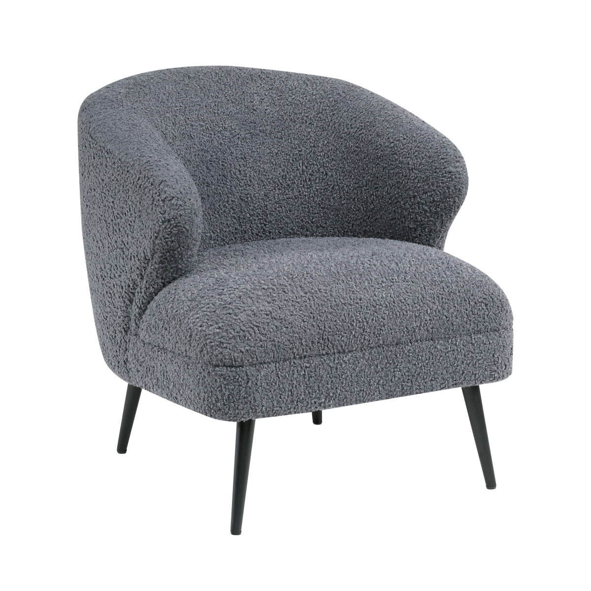 Woodway Collection Accent Chair in Dark Grey | CastleUp Experience Centre Online Furniture
