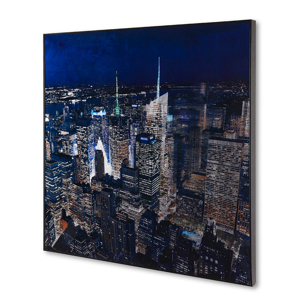 NYC Acrylic Painting.