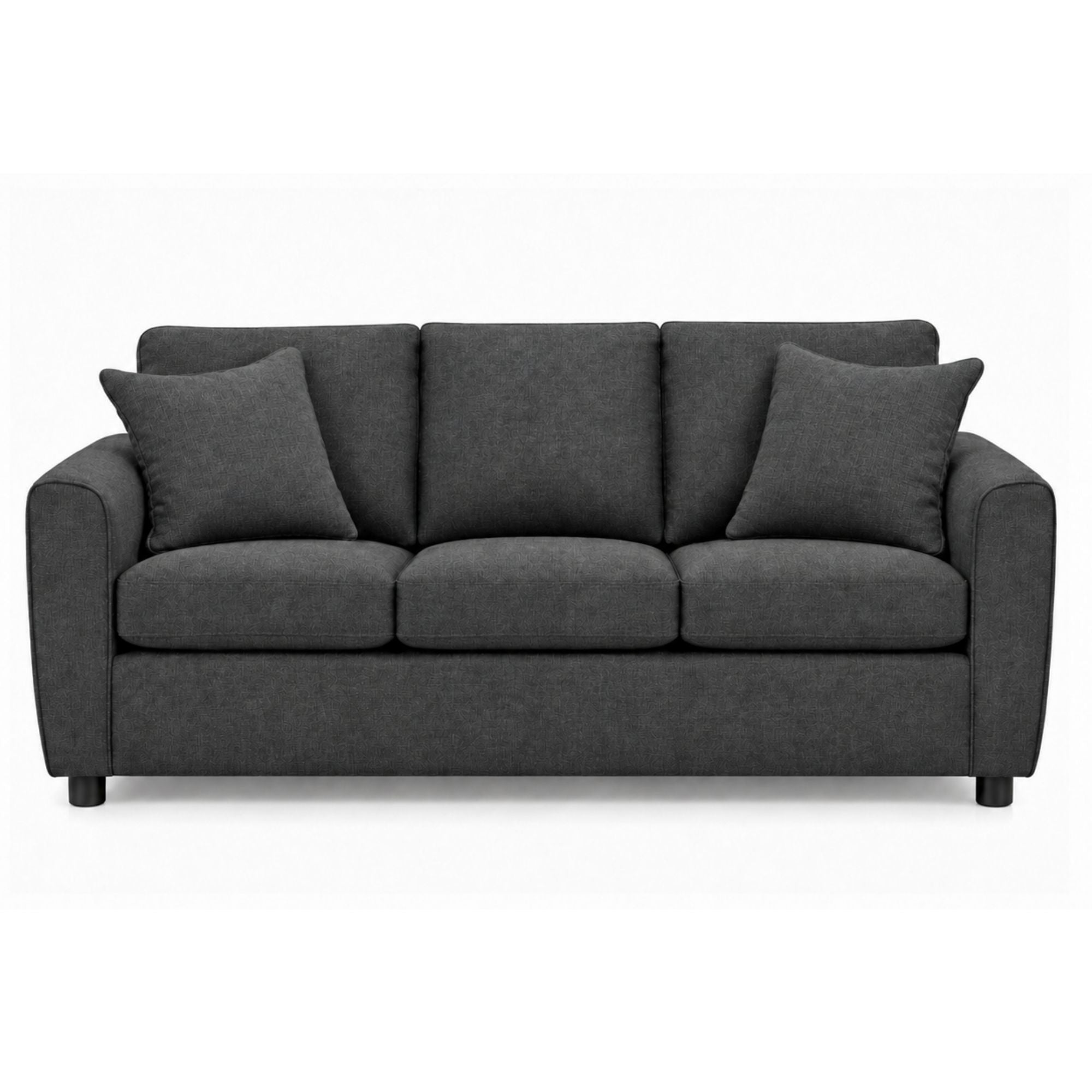 Canadian-made Sofa by Fancy Haven Compact Grey Sofa Set with plush cushions and modern design for cozy living spaces.