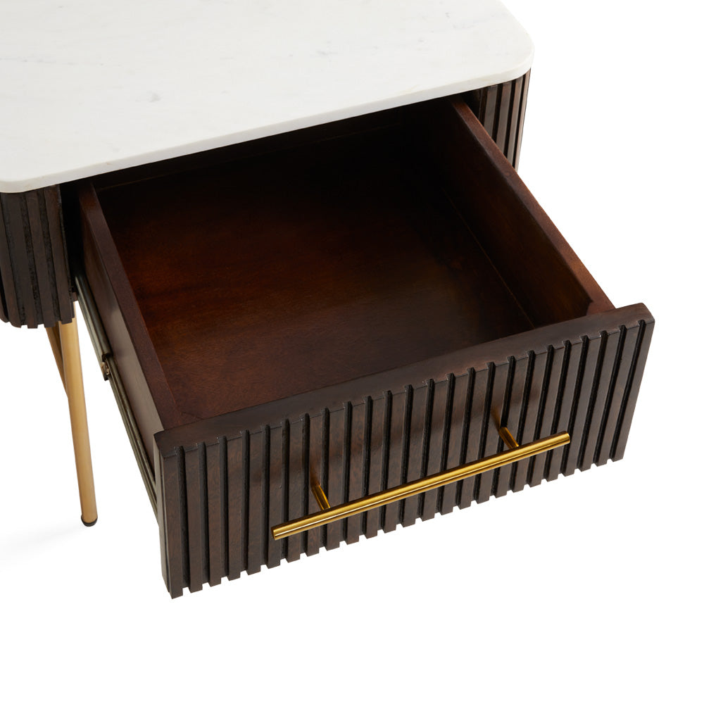Trinity Marble Top Side Table.