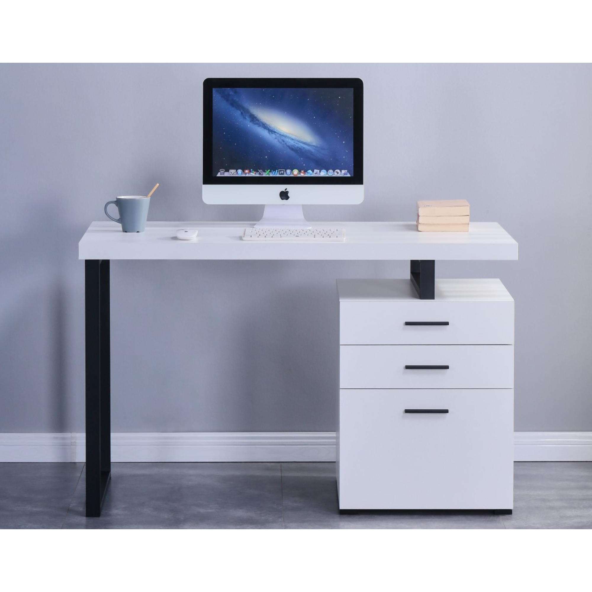 Office Desk in White 2196.
