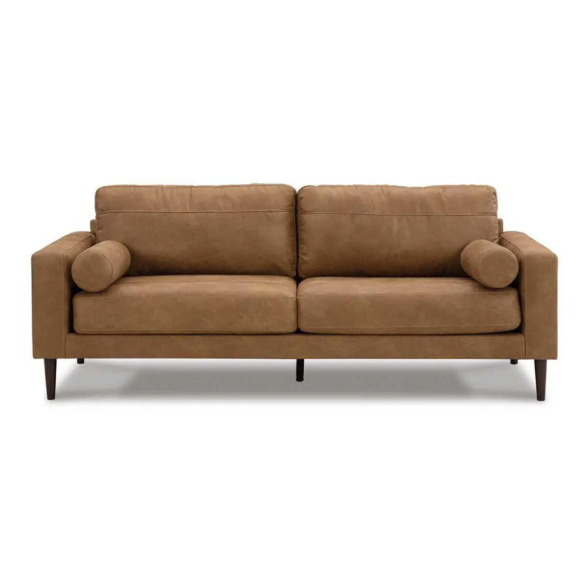 Ashley Telora Sofa In Caramel.