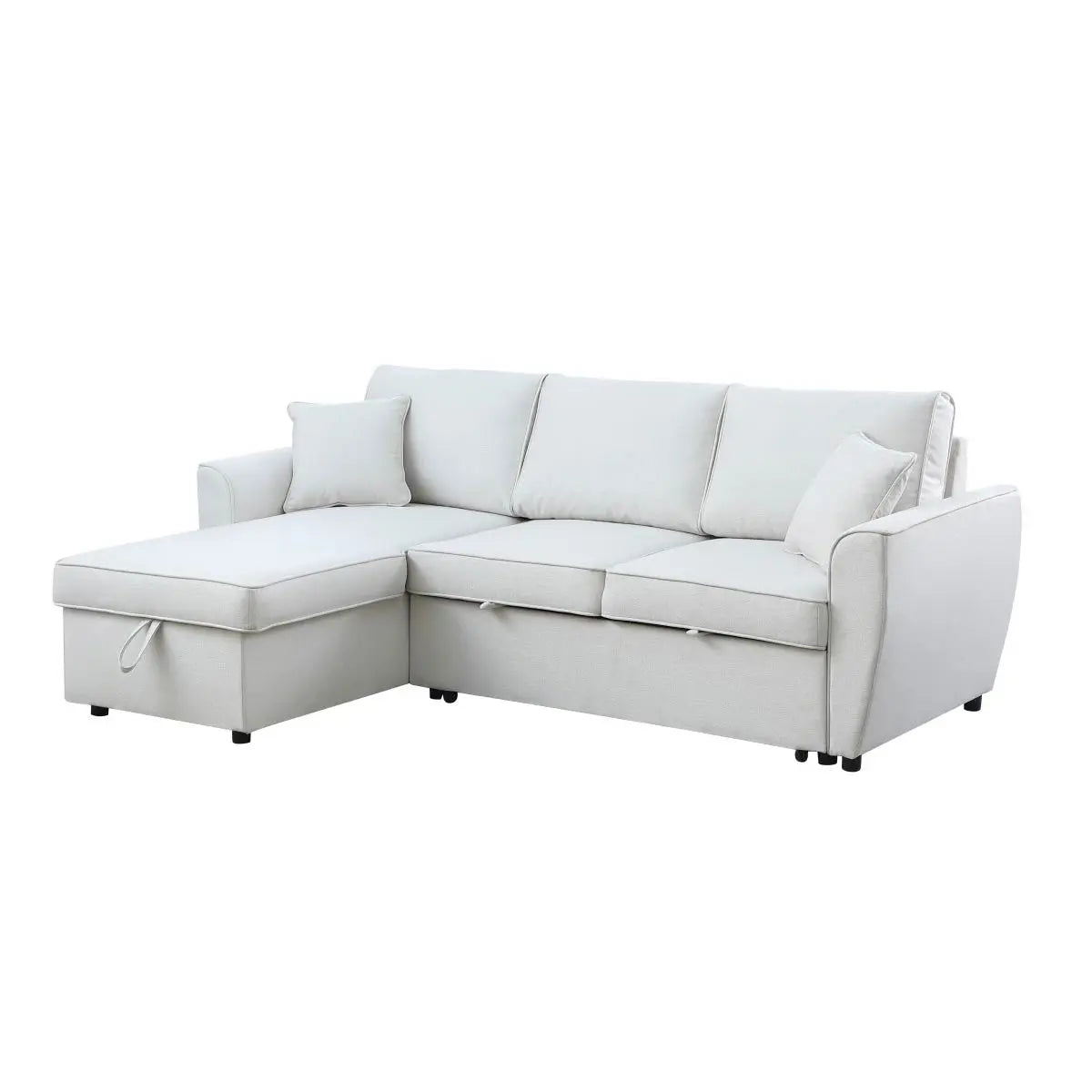 Sleeper Sofa Bed in Light Beige 4100.
