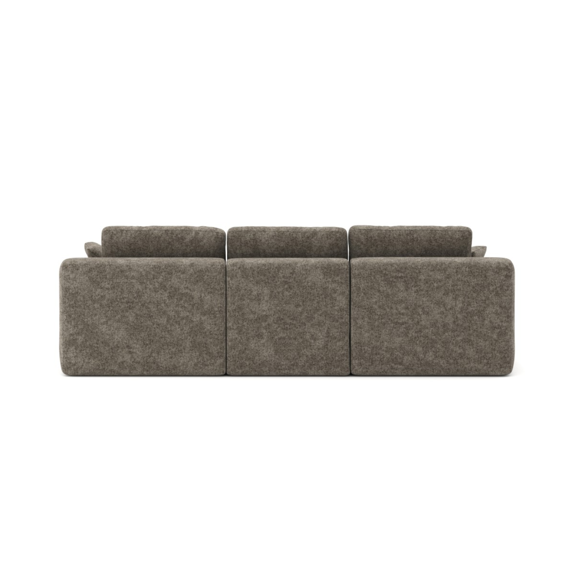 613112 Compression Sectional in Brown.