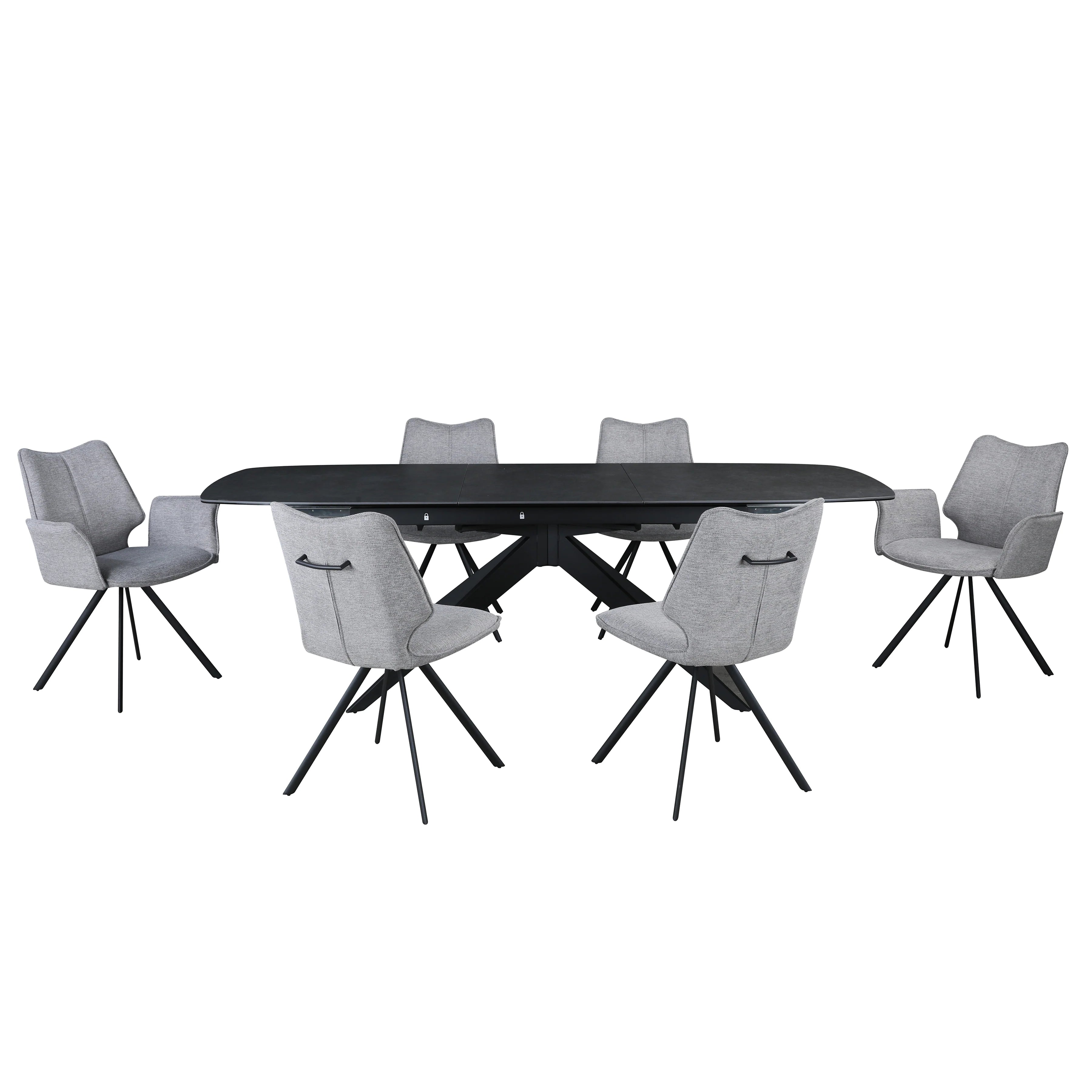 Novara 7-Piece Extendable Dining Set