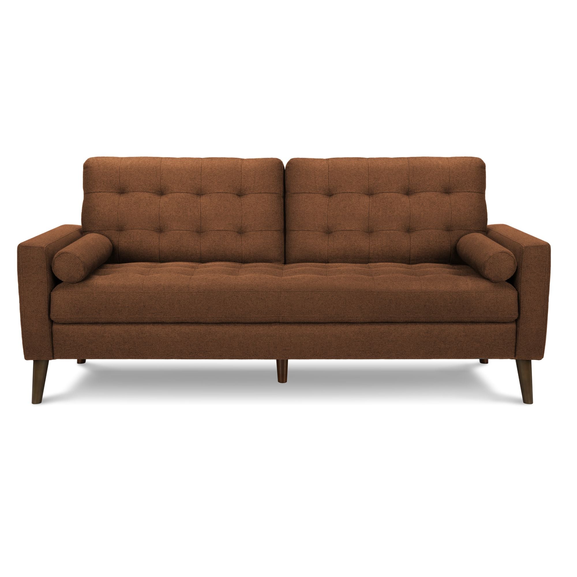 Monroe 75 inch Sofa Rust
