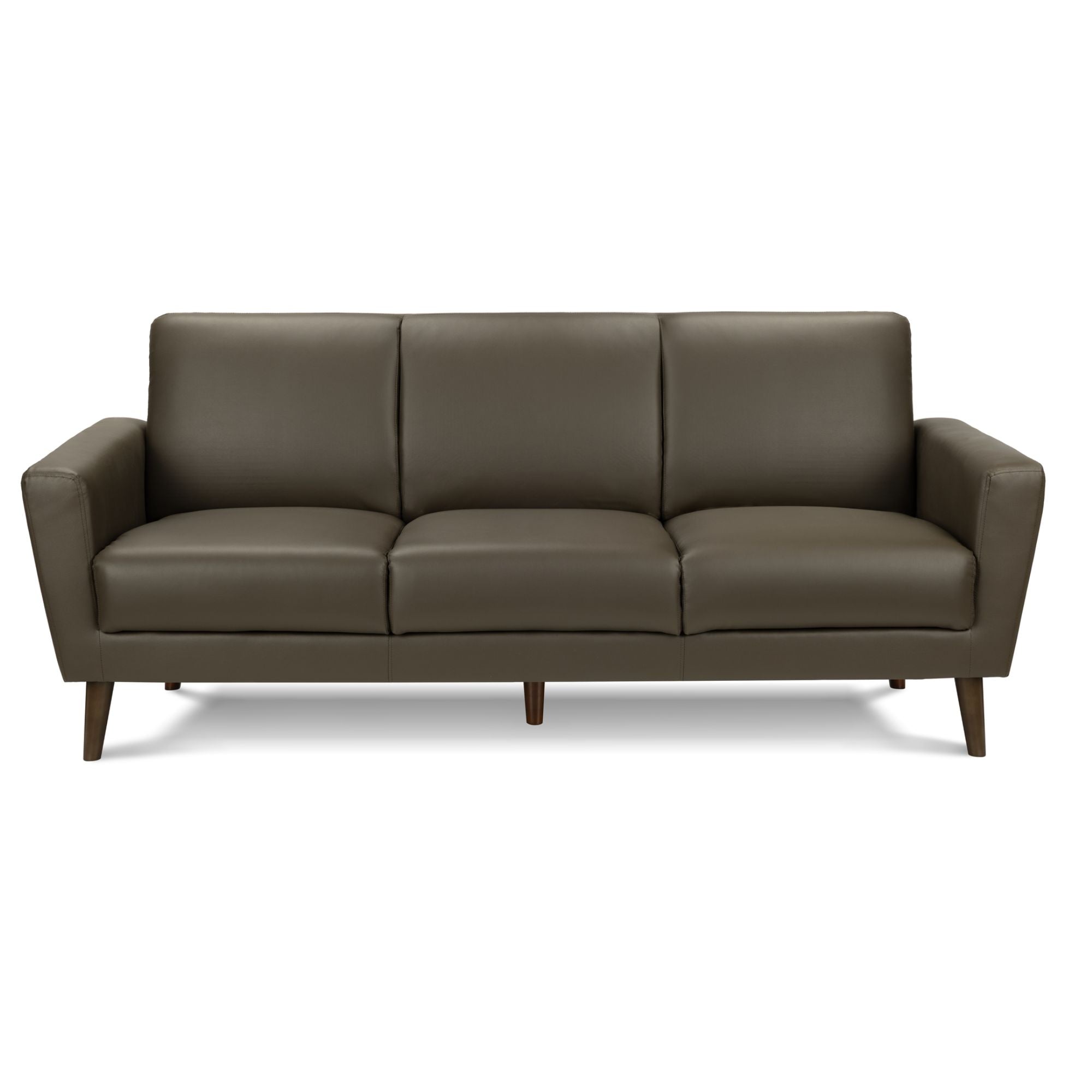 Dalton 77 inch Sofa Brown PU