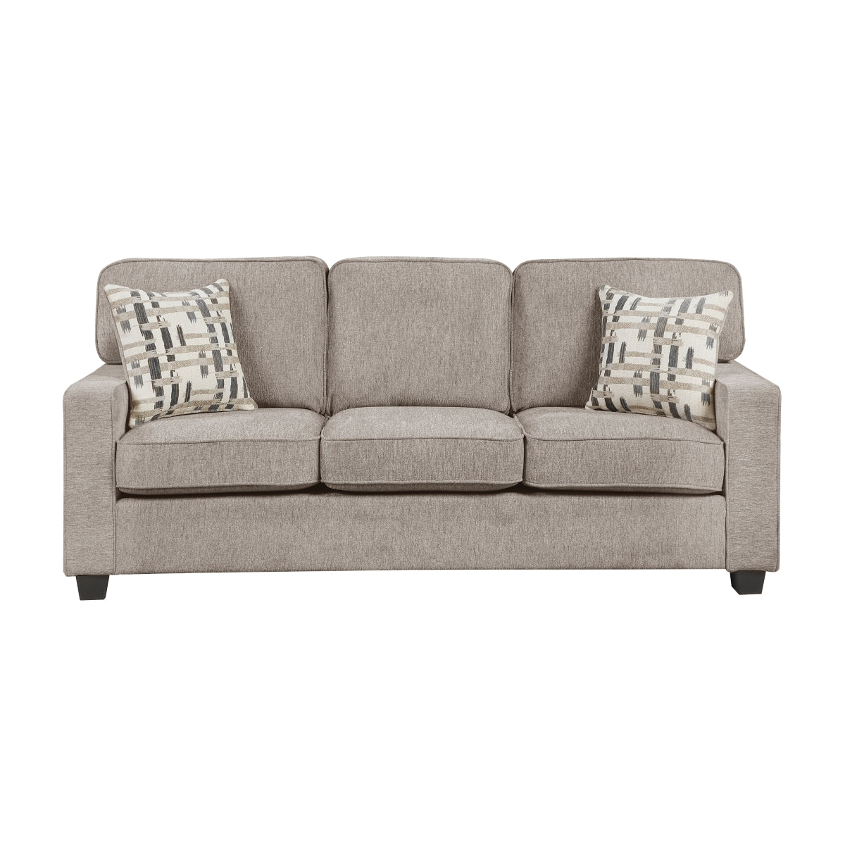 Frances Collection 3-seat Sofa Taupe | CastleUp Experience Centre Online Furniture