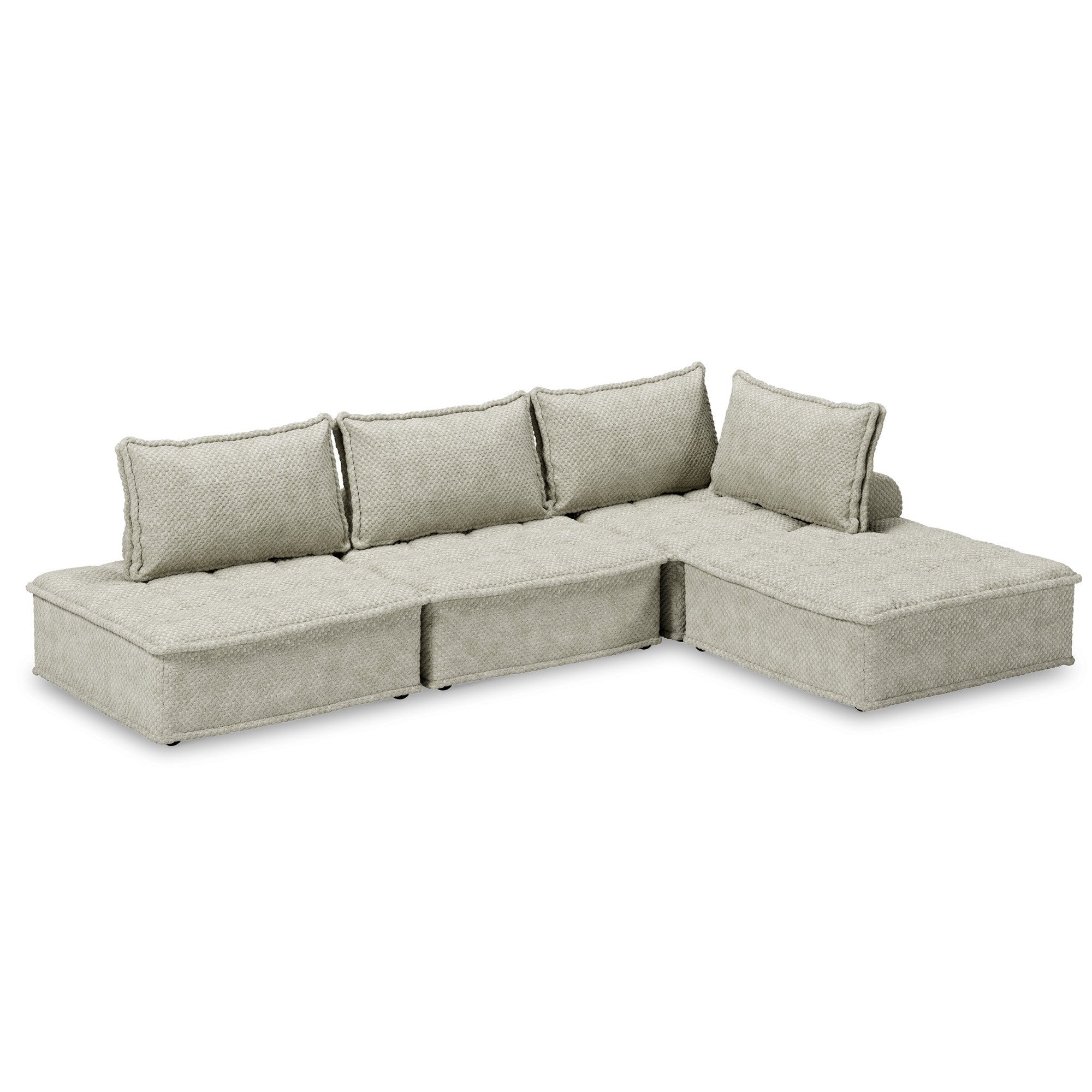 Bales 4-Piece Modular Sectional Taupe