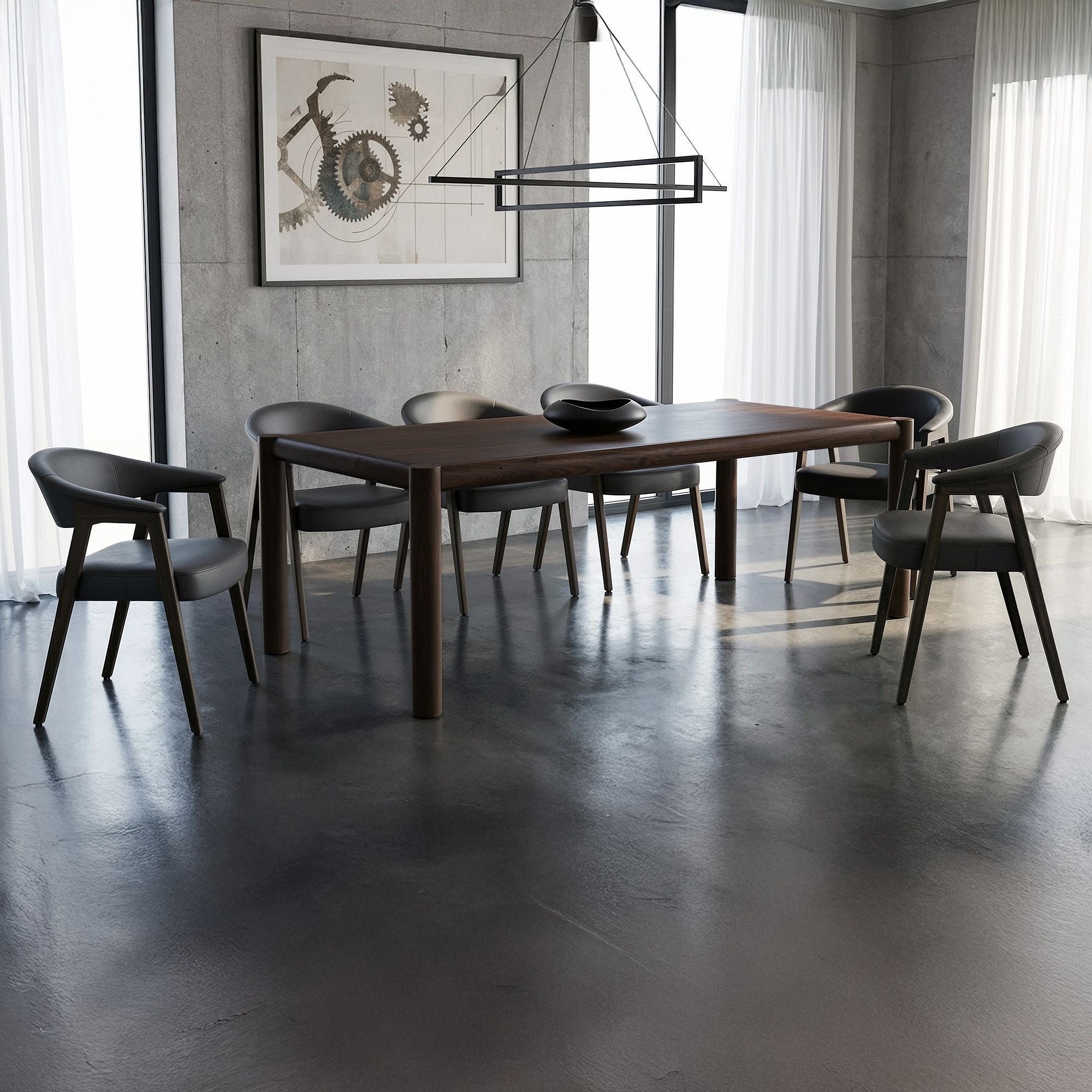 Advik and Bexley 7-Piece Dining Set