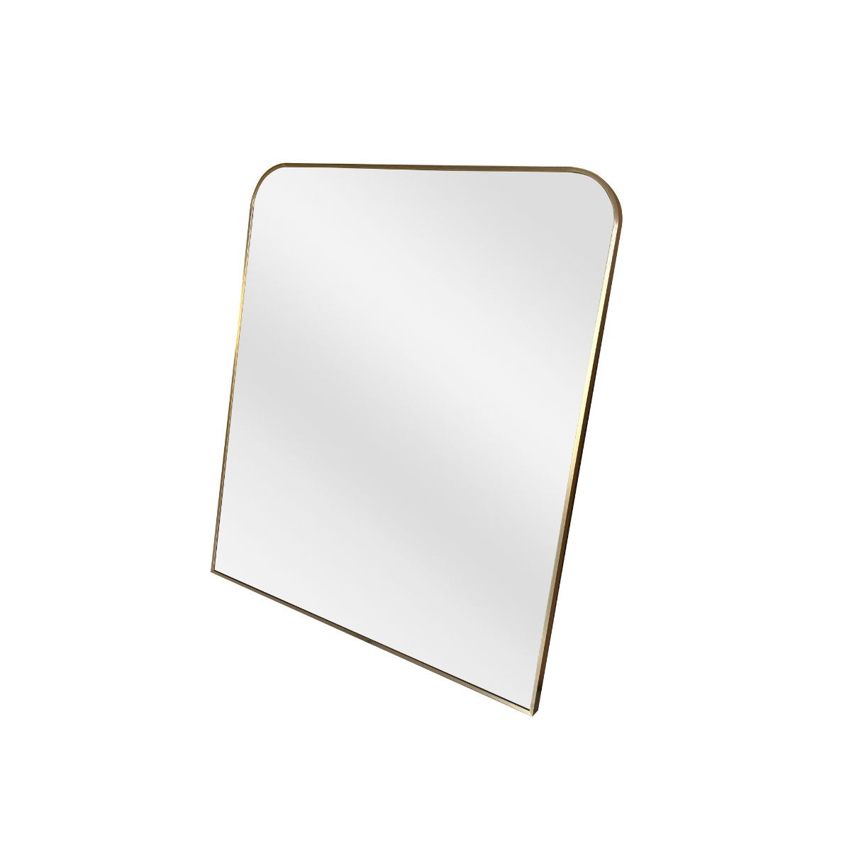 Amelia Wall Mirror: Gold Frame.