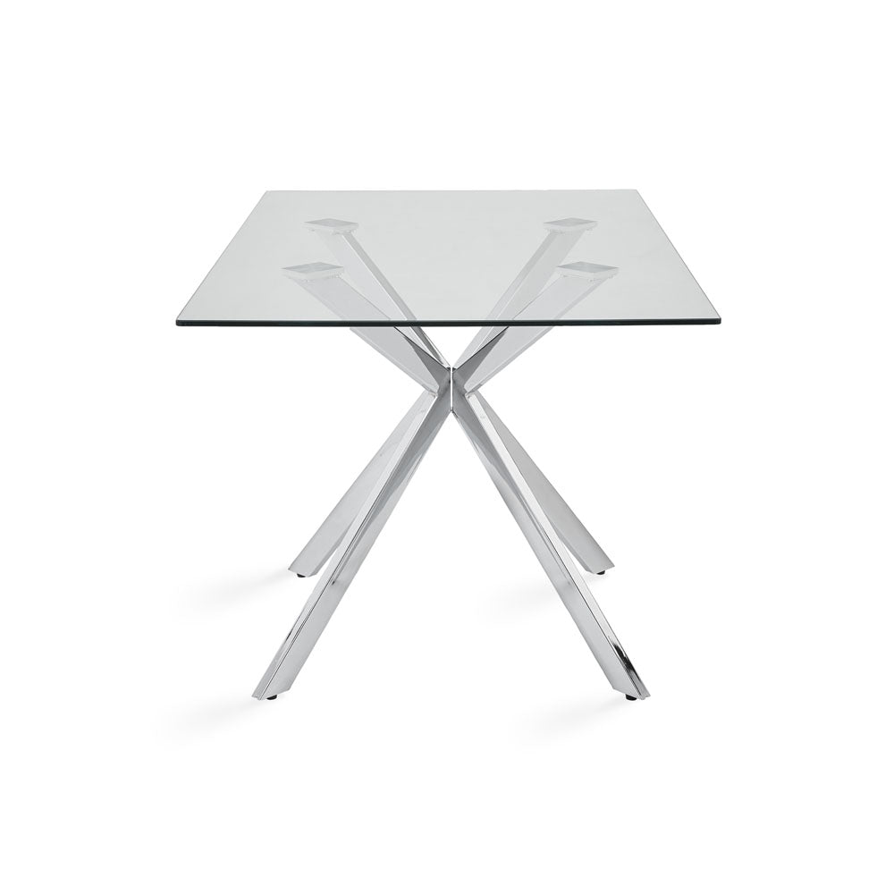Atlas Silver Dining Table.