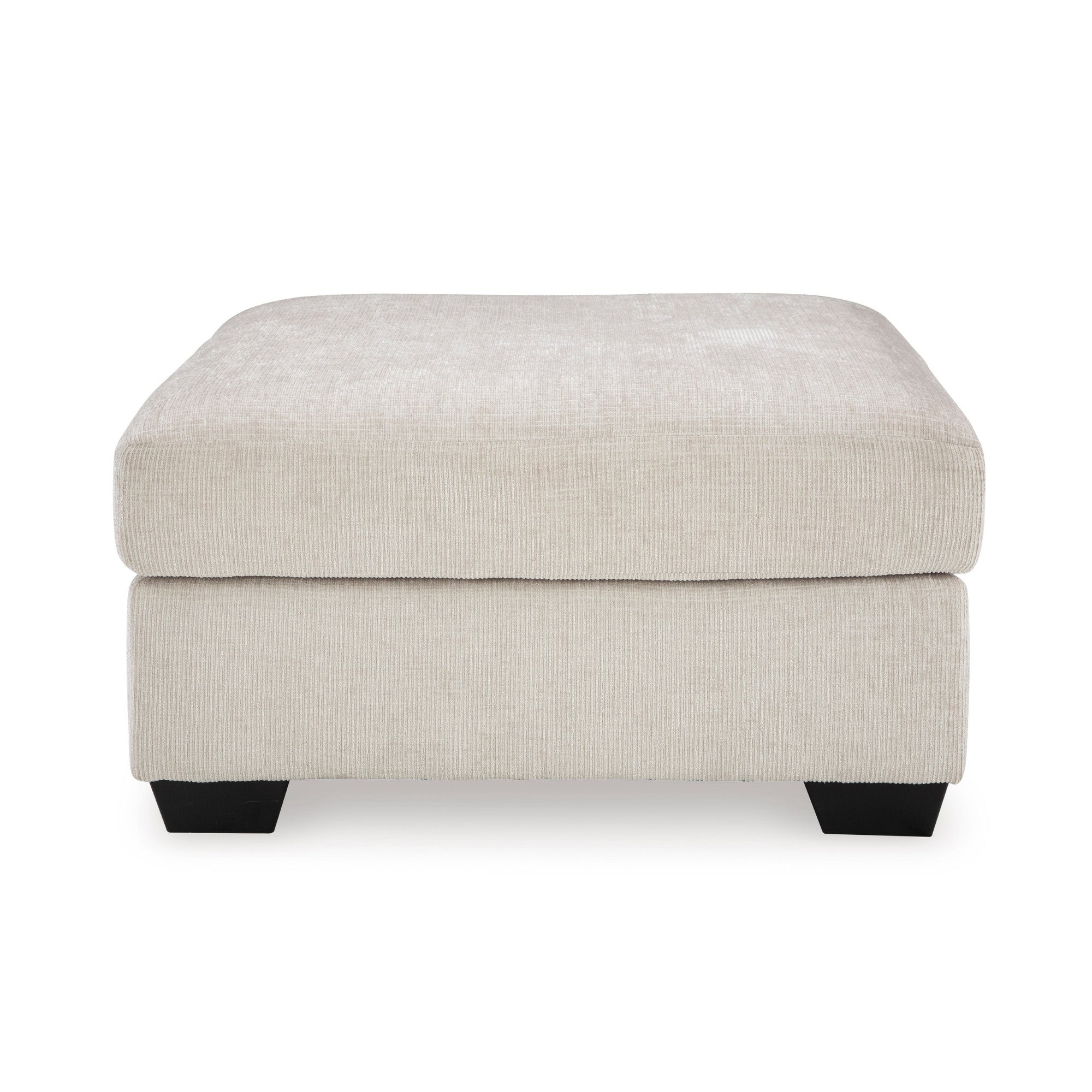 Aviemore Oversized Accent Ottoman in Stone
