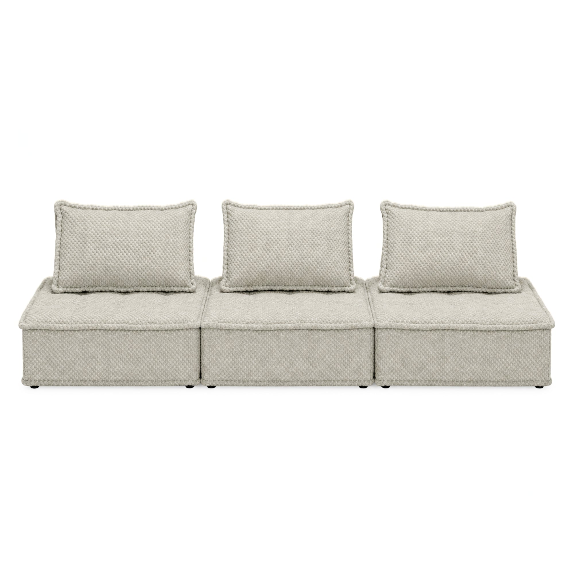 Bales 3-Piece Modular Sofa in Taupe
