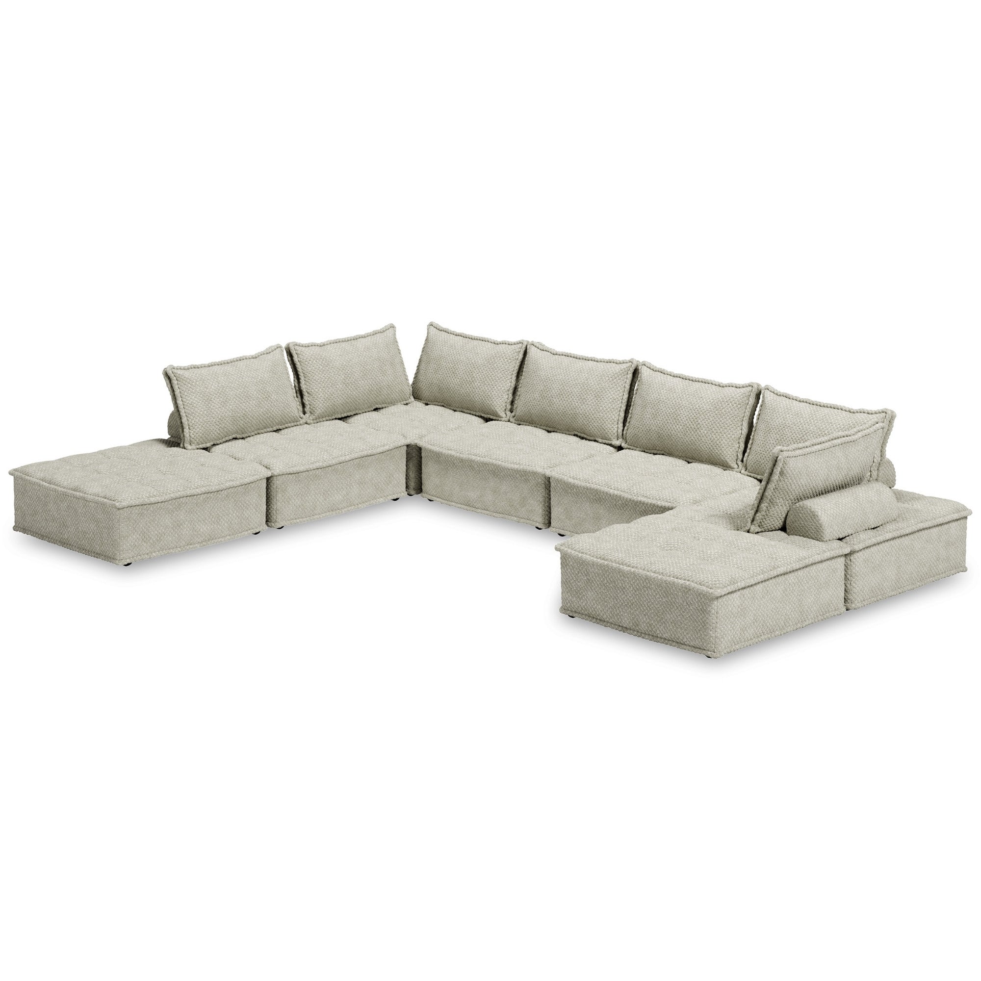 Bales 7-Piece Modular Sectional in Taupe