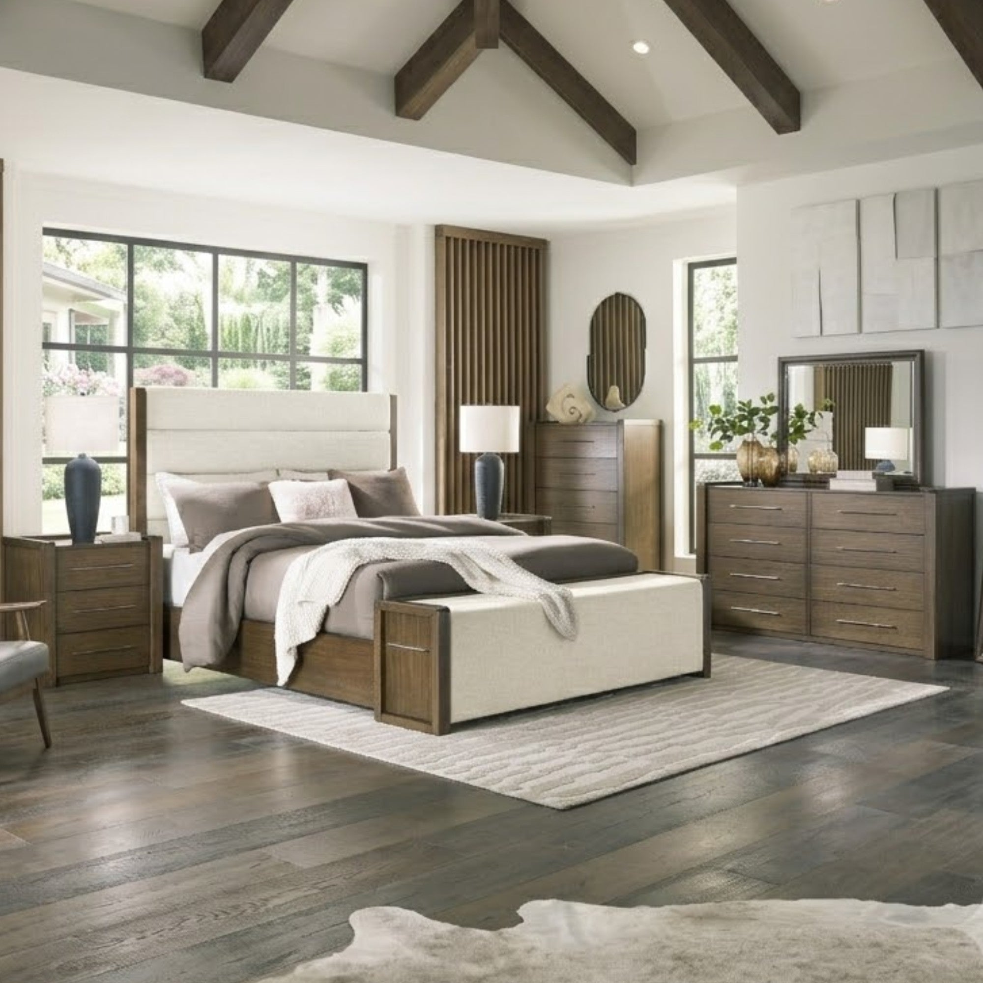 Marxmore Upholstered Storage Bedroom Set