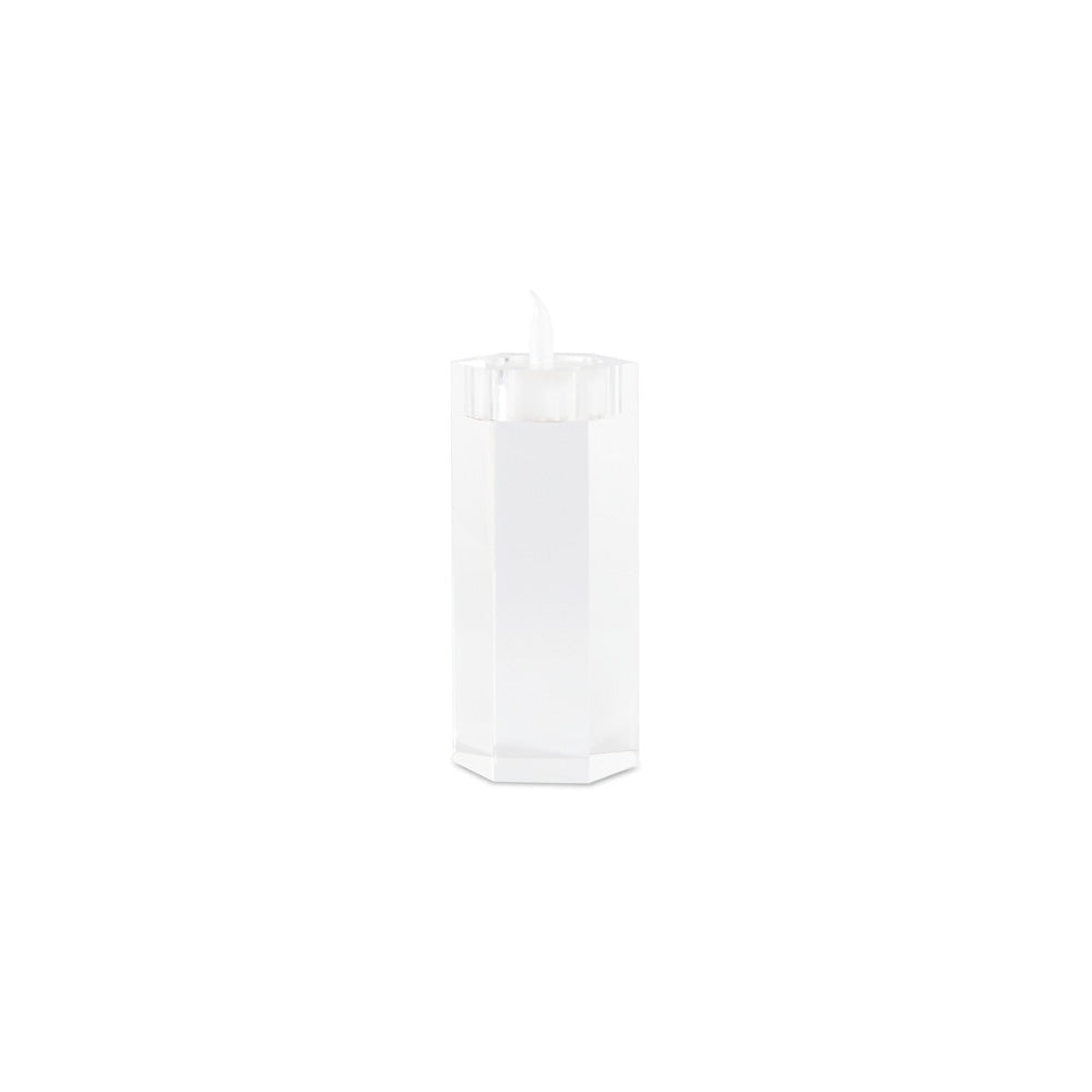 Blaine Acrylic Candle Holders - Set of 2.