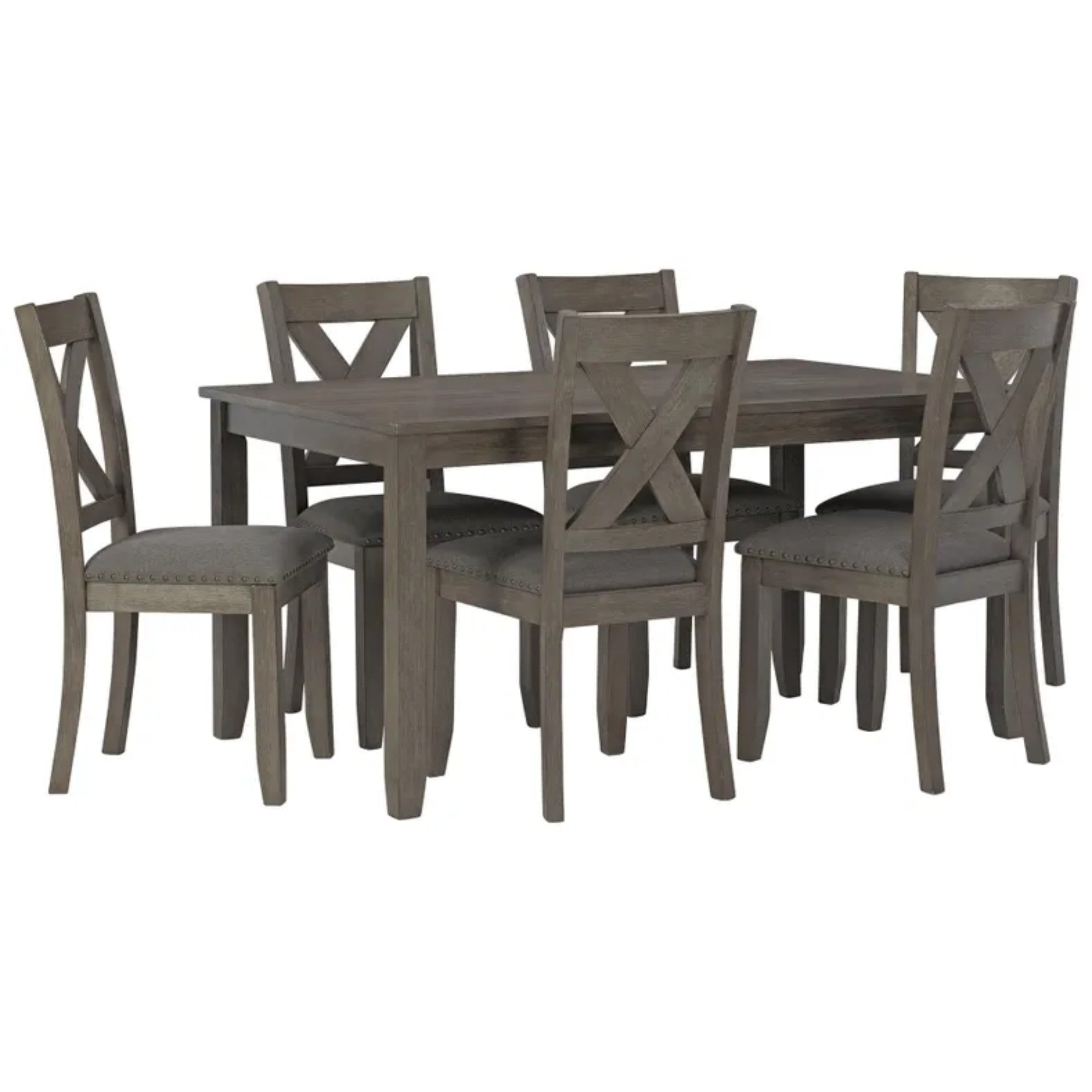 Caitbrook 7 Piece Dining Room Table Set