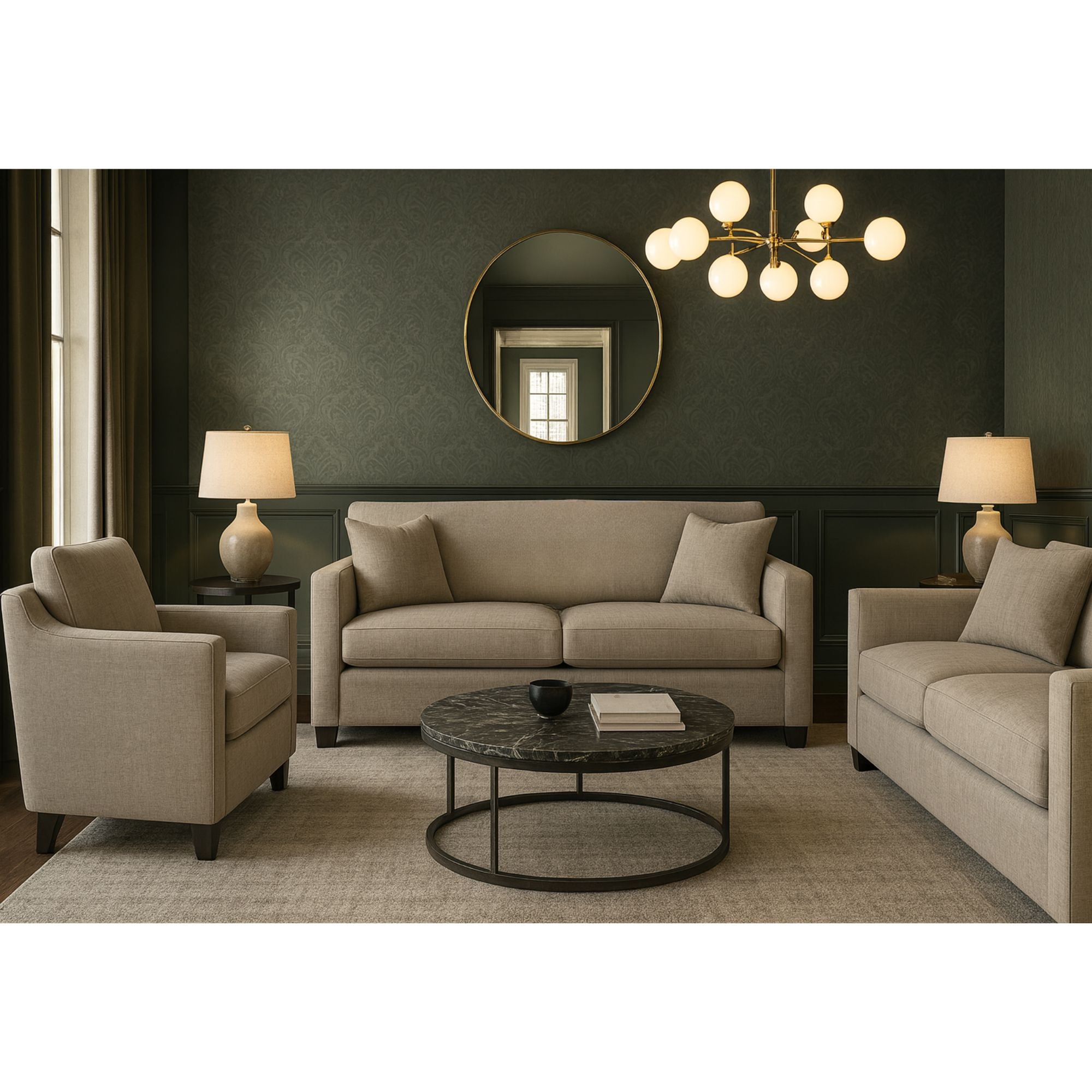 Canadian Made Tristan 3 Seat Sofa