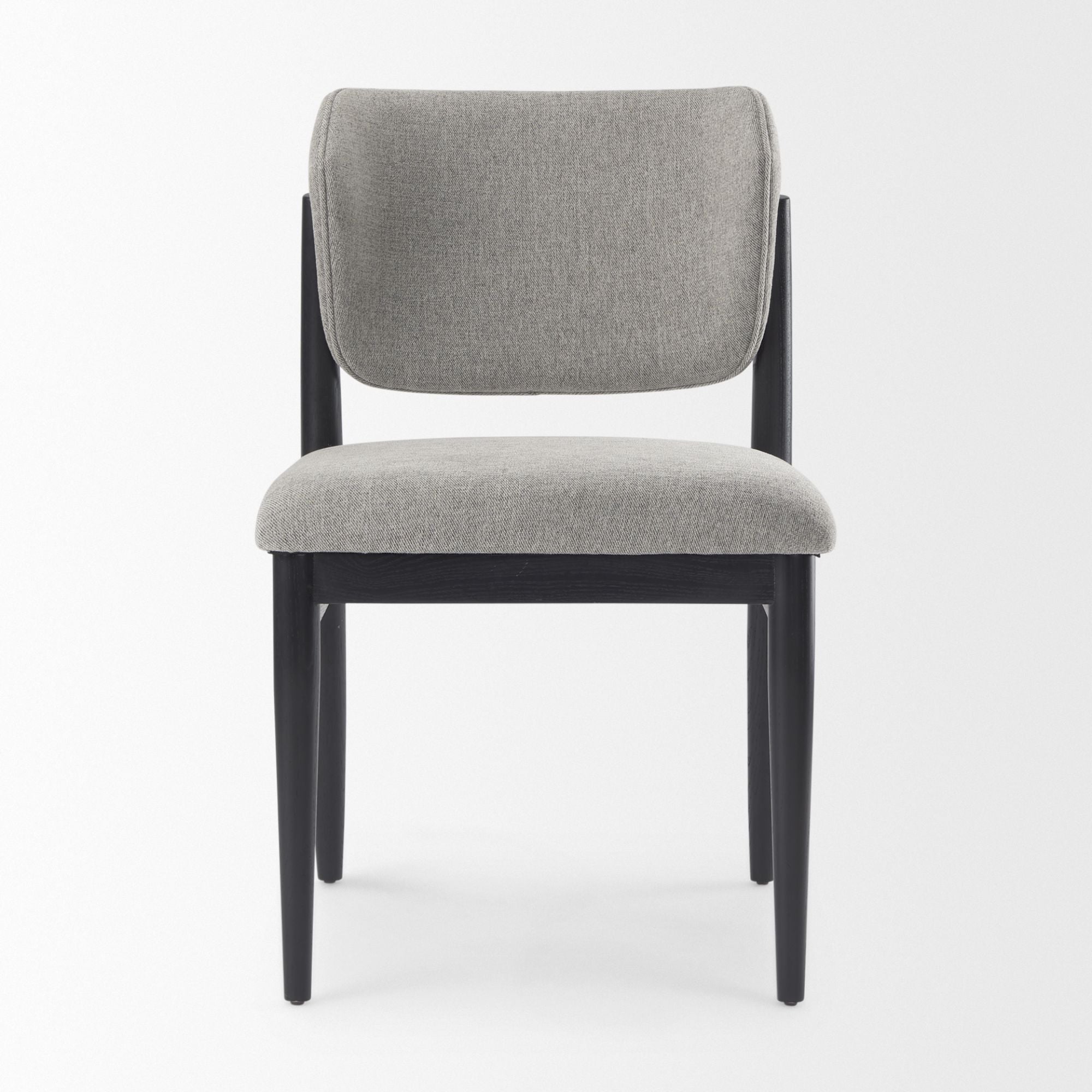 Cercana Cline Collection Wodd Dining Chair in Grey | CastleUp Experience Centre Online Furniture