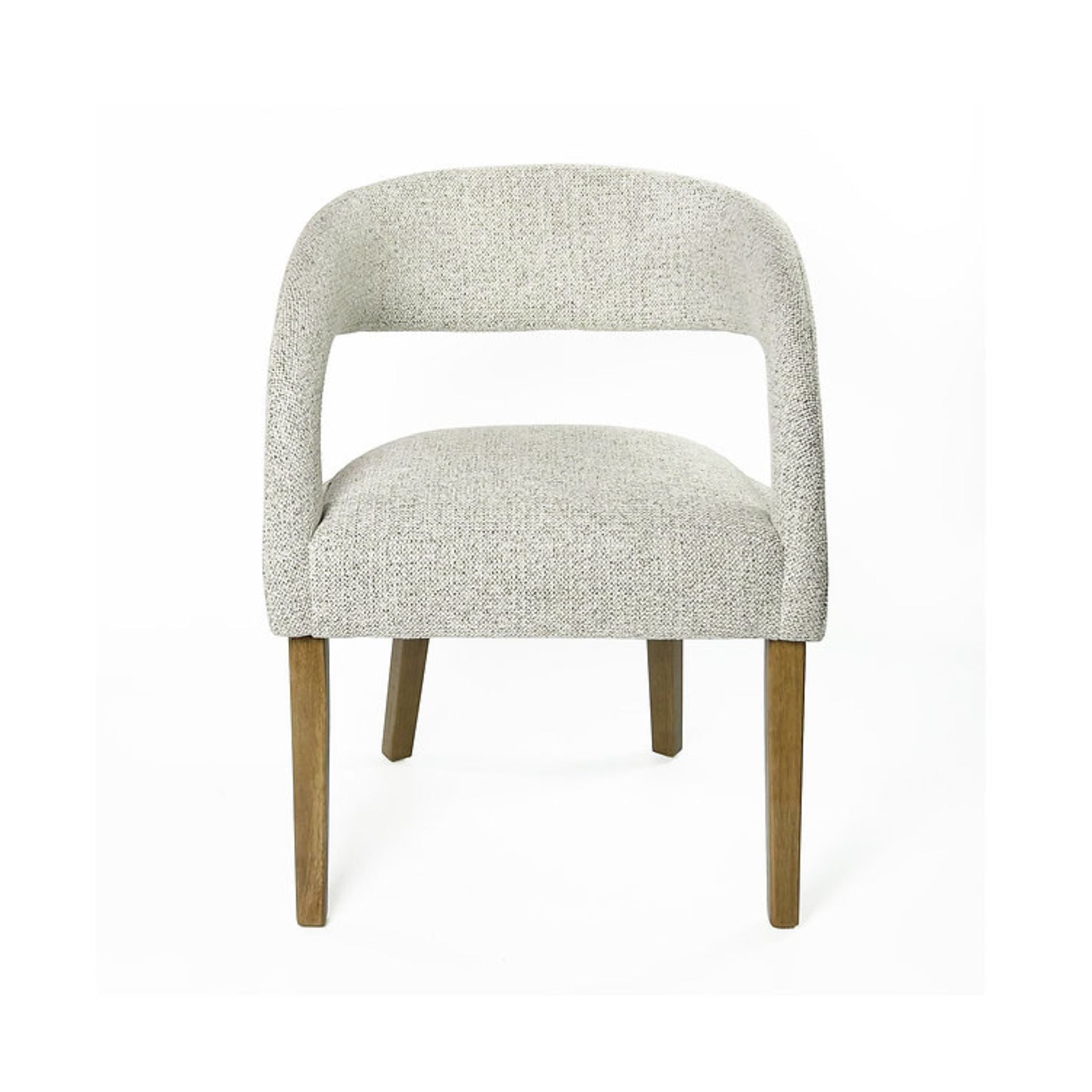 Elegant Crestwood dining chair by Elite Living with wooden legs and cushioned upholstered seat for modern dining rooms.