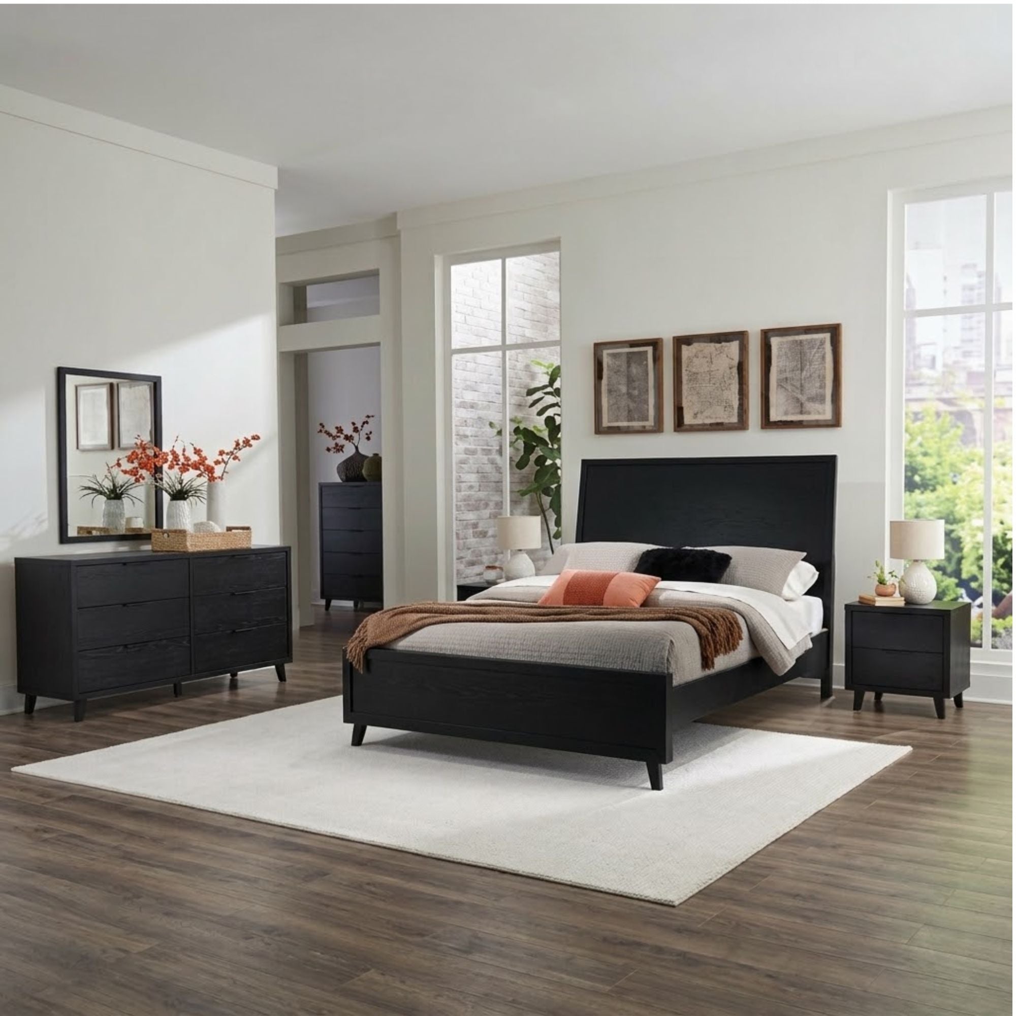 Danziar Panel Bedroom Set B1013