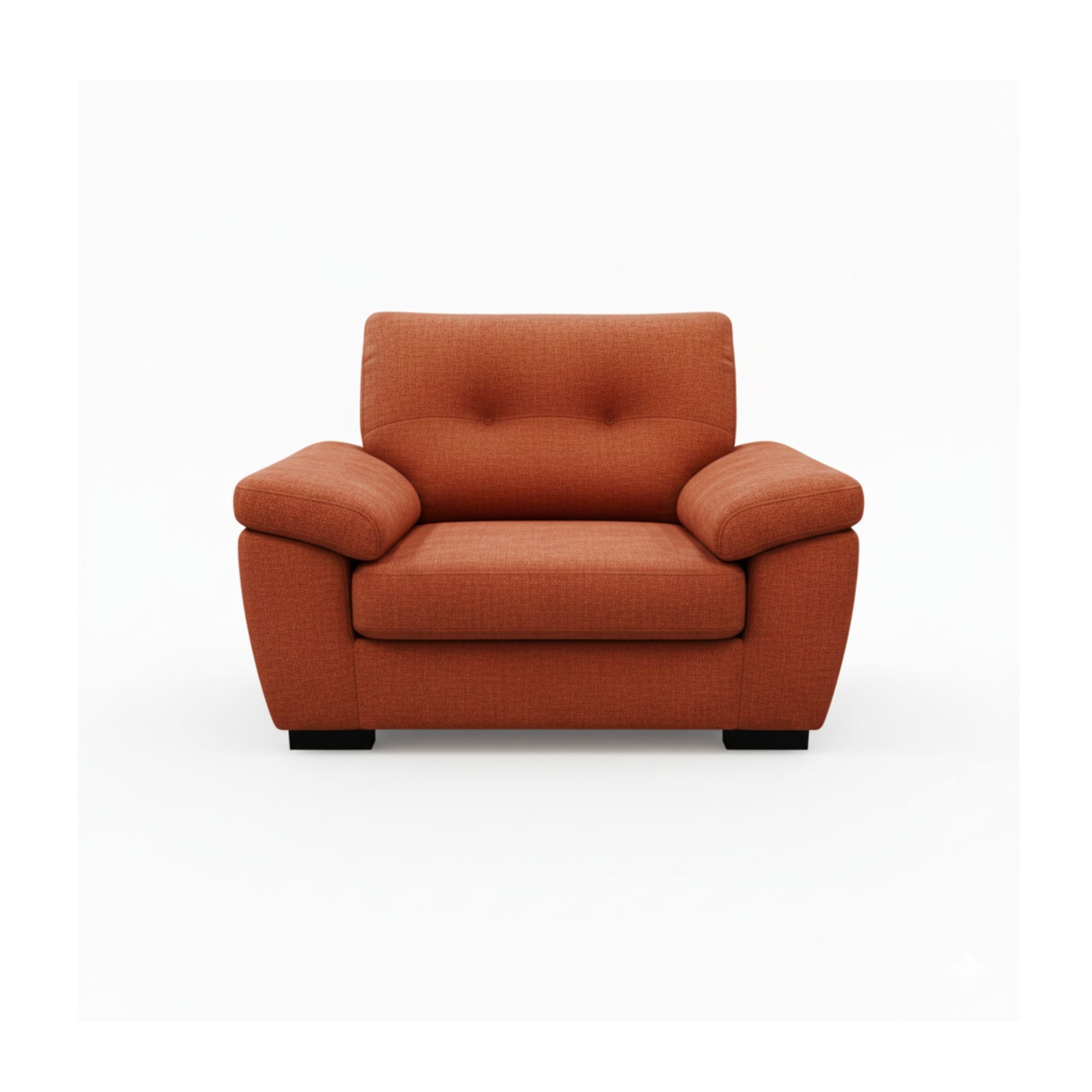 Canadian Made Dexter Oversize Chair in Orange