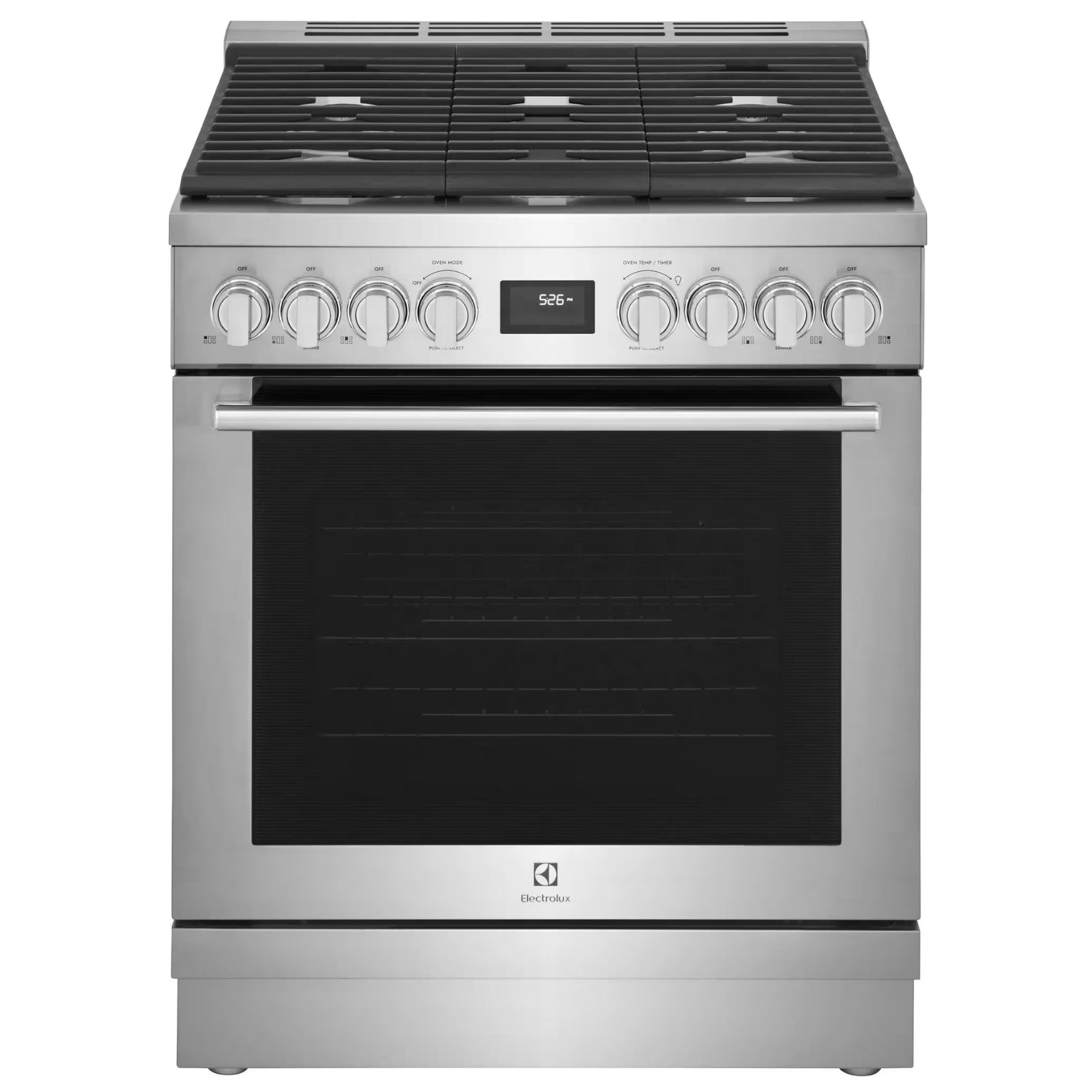 Electrolux ECFD3068AS 30-Inch Dual-Fuel Freestanding Range with True Convection Stainless Steel