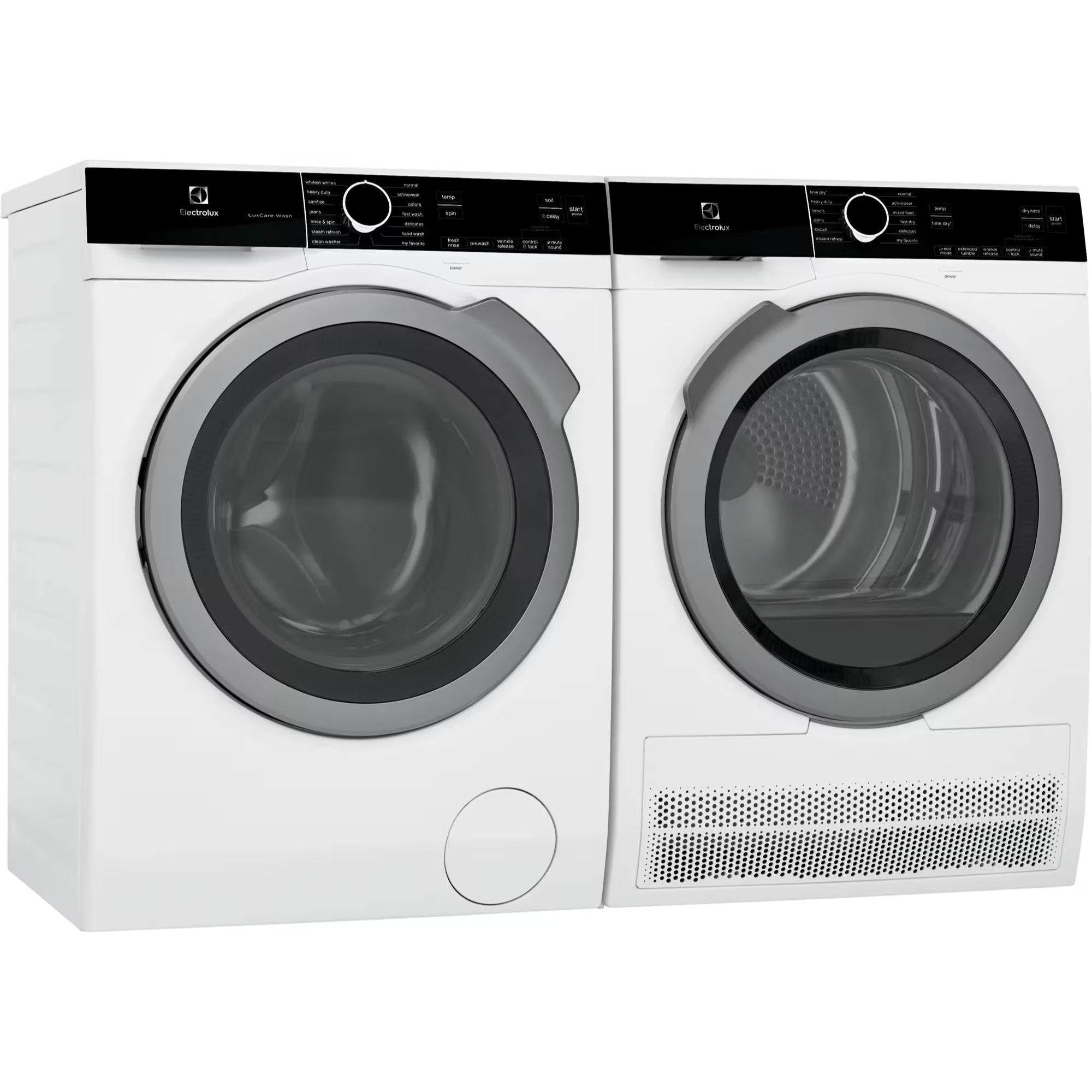 Electrolux Front Load Laundry Pair ELFW4222AW-ELFE422CAW