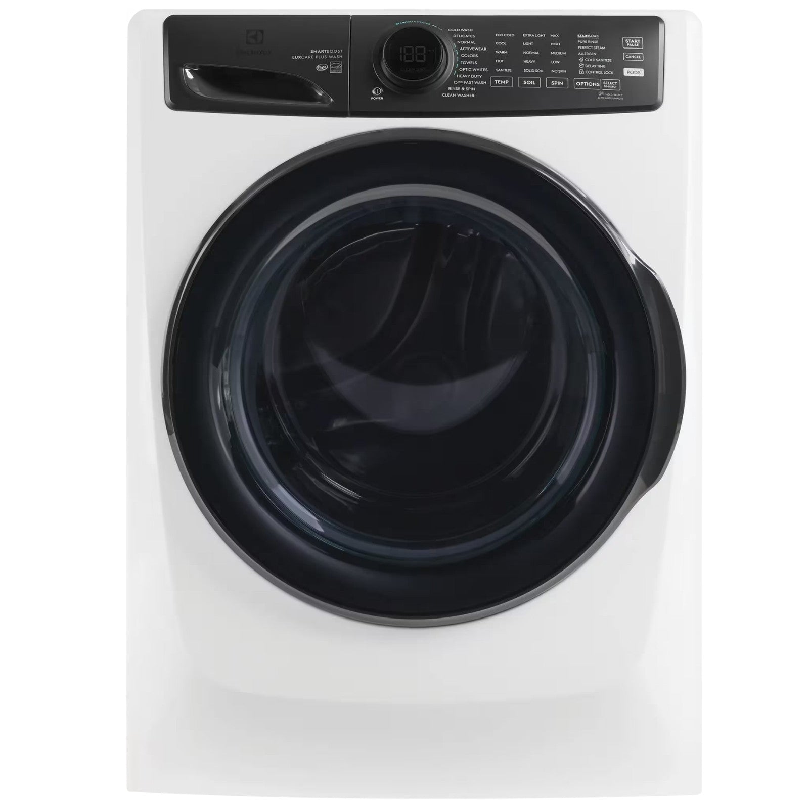 Electrolux ELFW7738MW 5.2 Cu. Ft. I.E.C. Front Load Washer Matt White