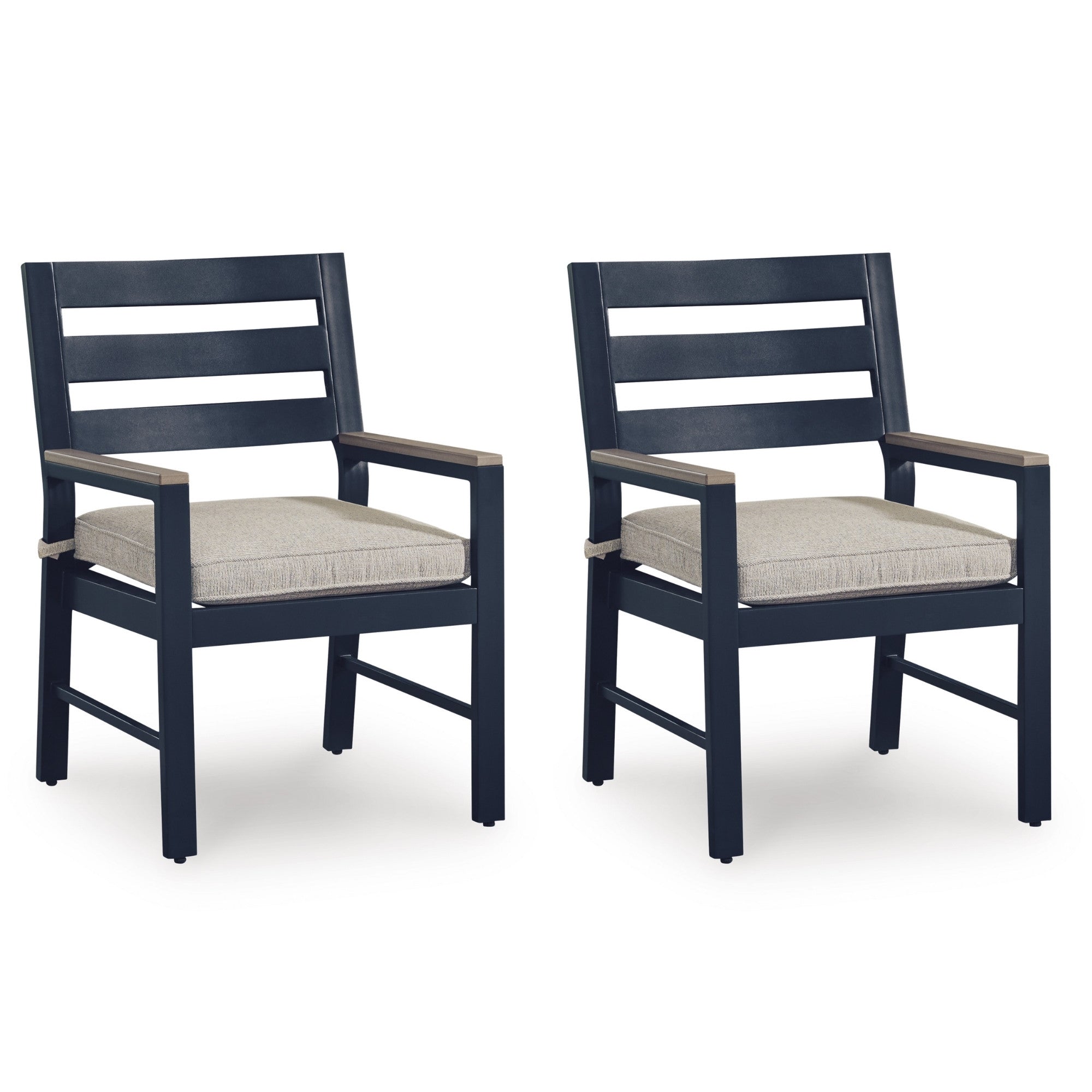 East Beach Arm Chair W/Cushion (Set of 2)