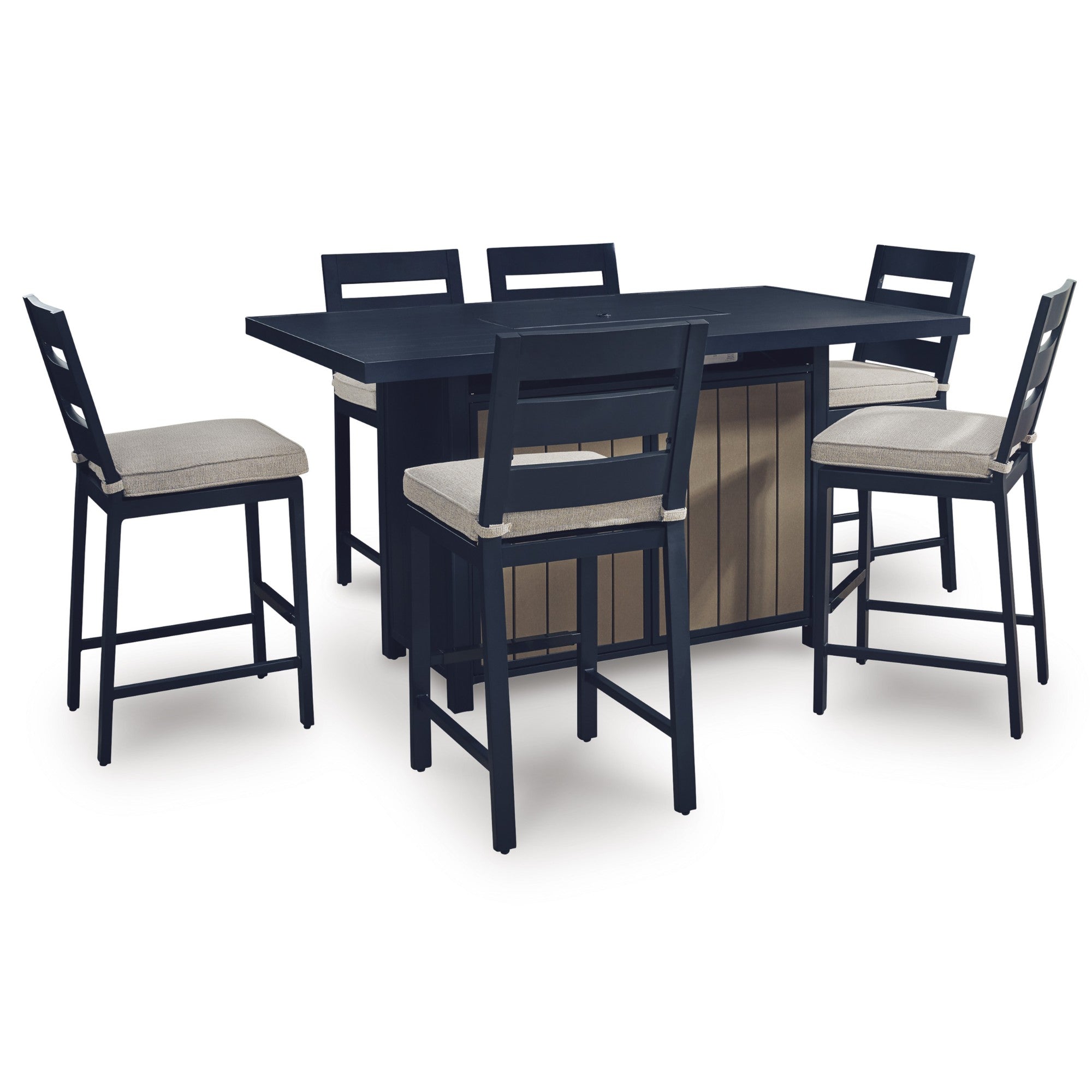 East Beach 7-Piece Counter Height Dining Set