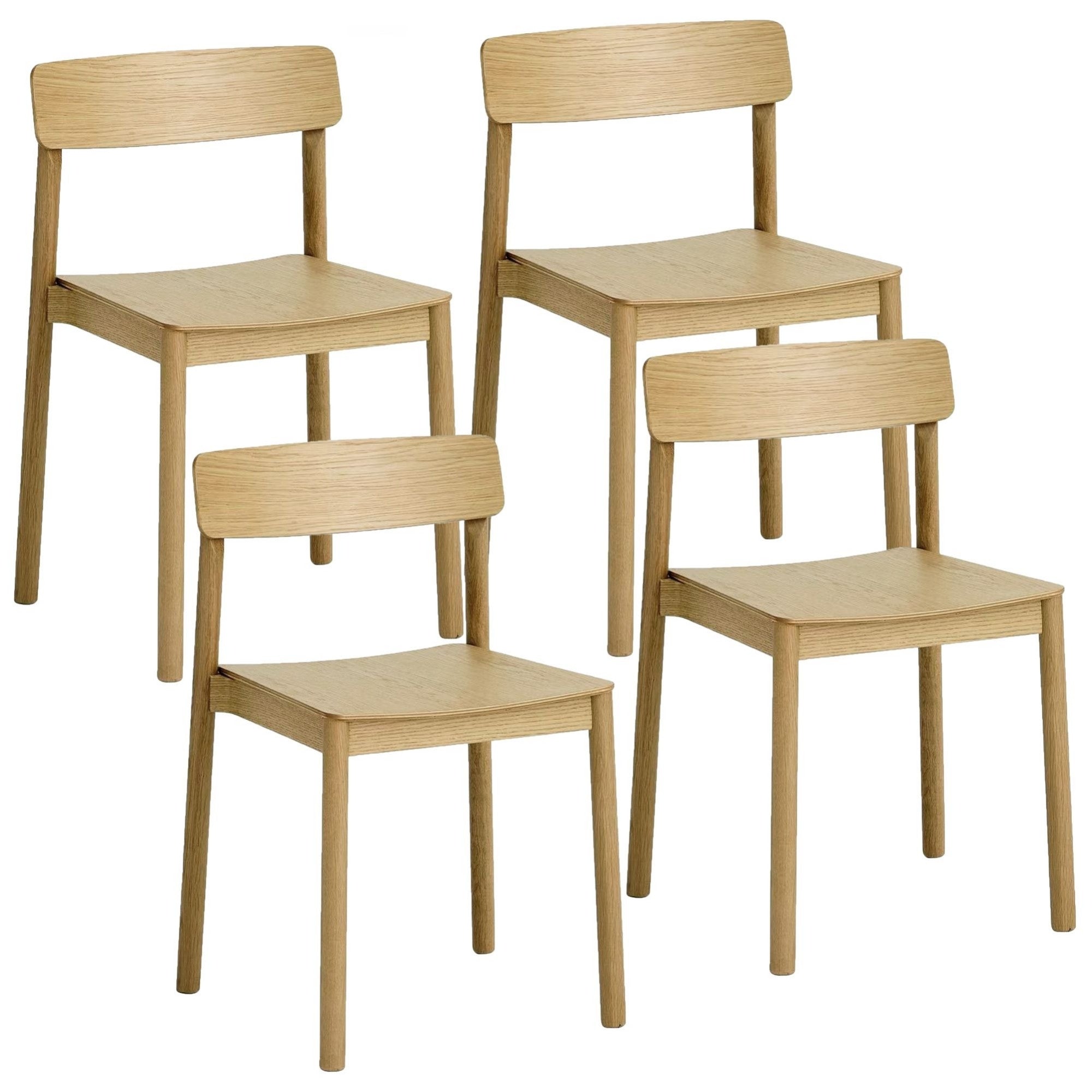 Felix Dining Chair in Natural(Set of 4)