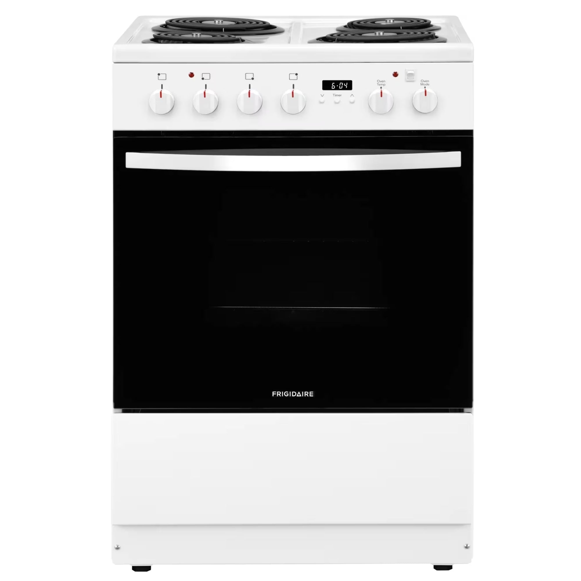 Frigidaire FCFC241CAW 24-Inch Freestanding Electric Coil Range White