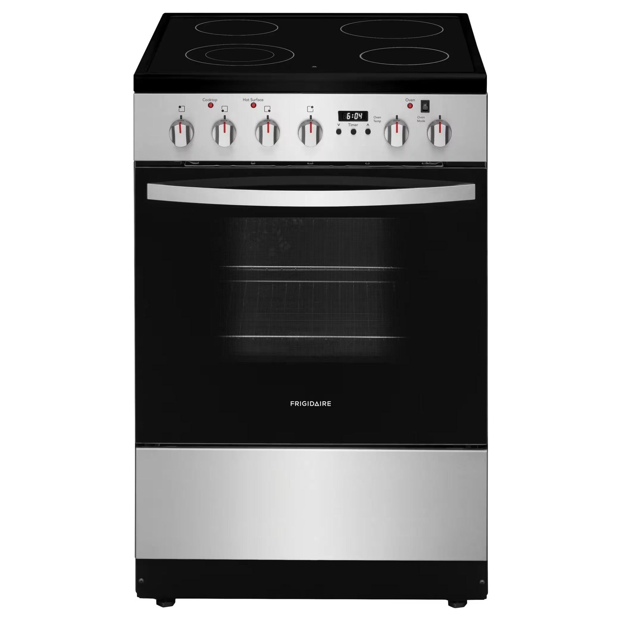 Frigidaire FCFE242CAS 24-Inch Freestanding Electric Range Stainless Steel