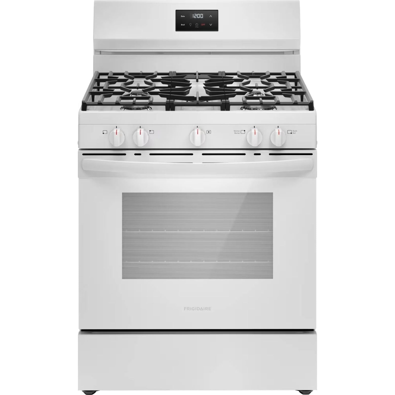 Frigidaire FCRG3052BW 30-Inch Gas Range White
