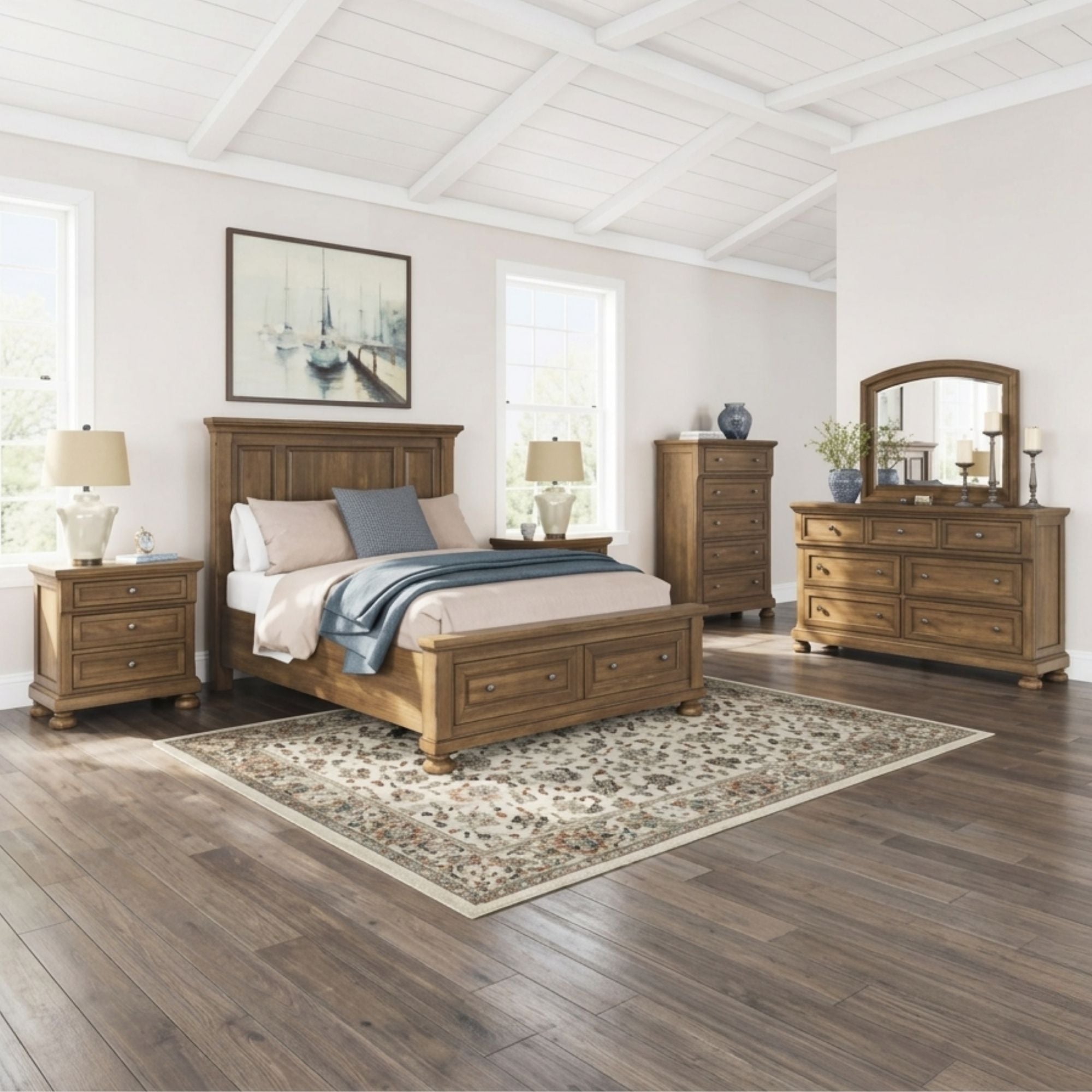 Feddinger Panel Storage Bedroom Set