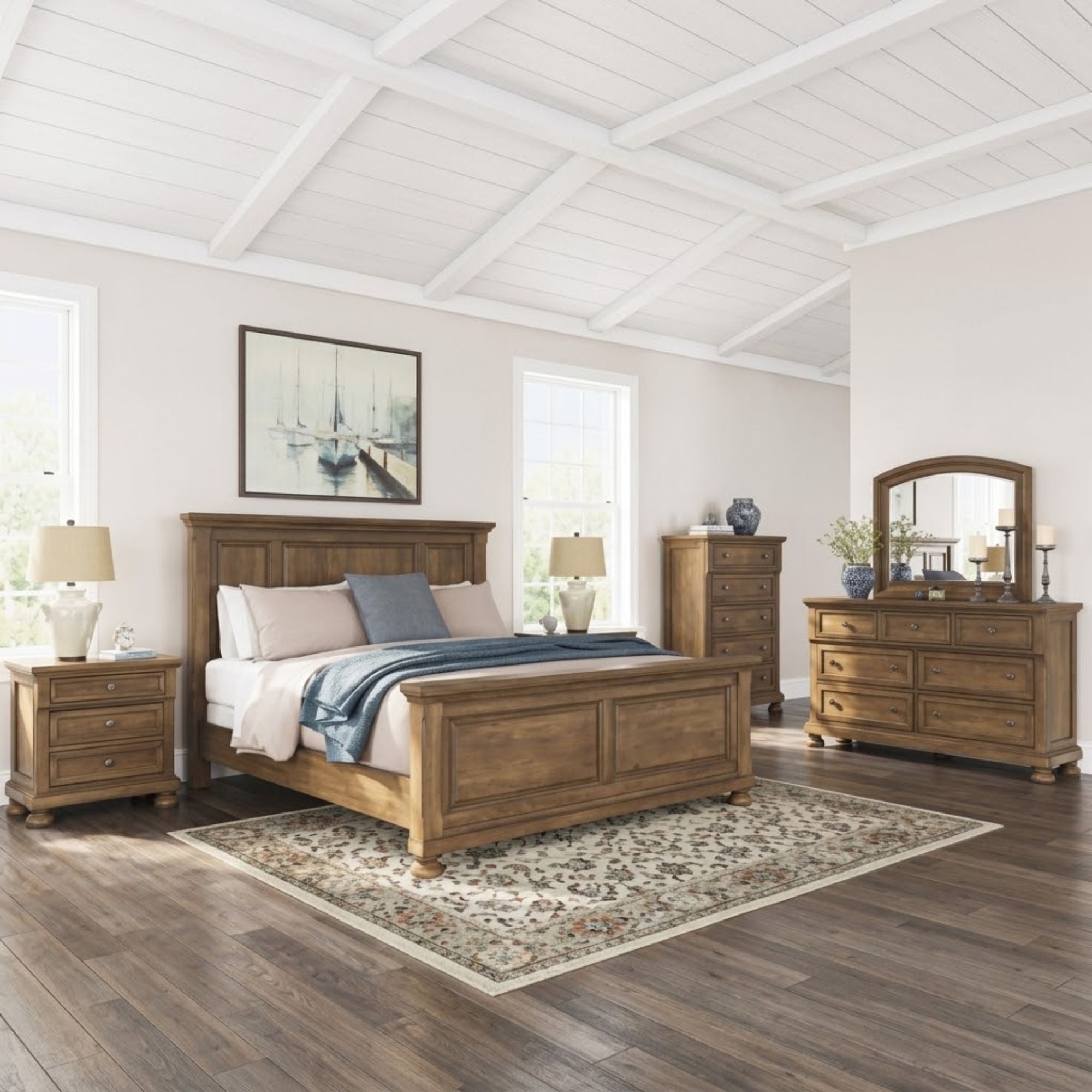 Feddinger Panel Bedroom Set