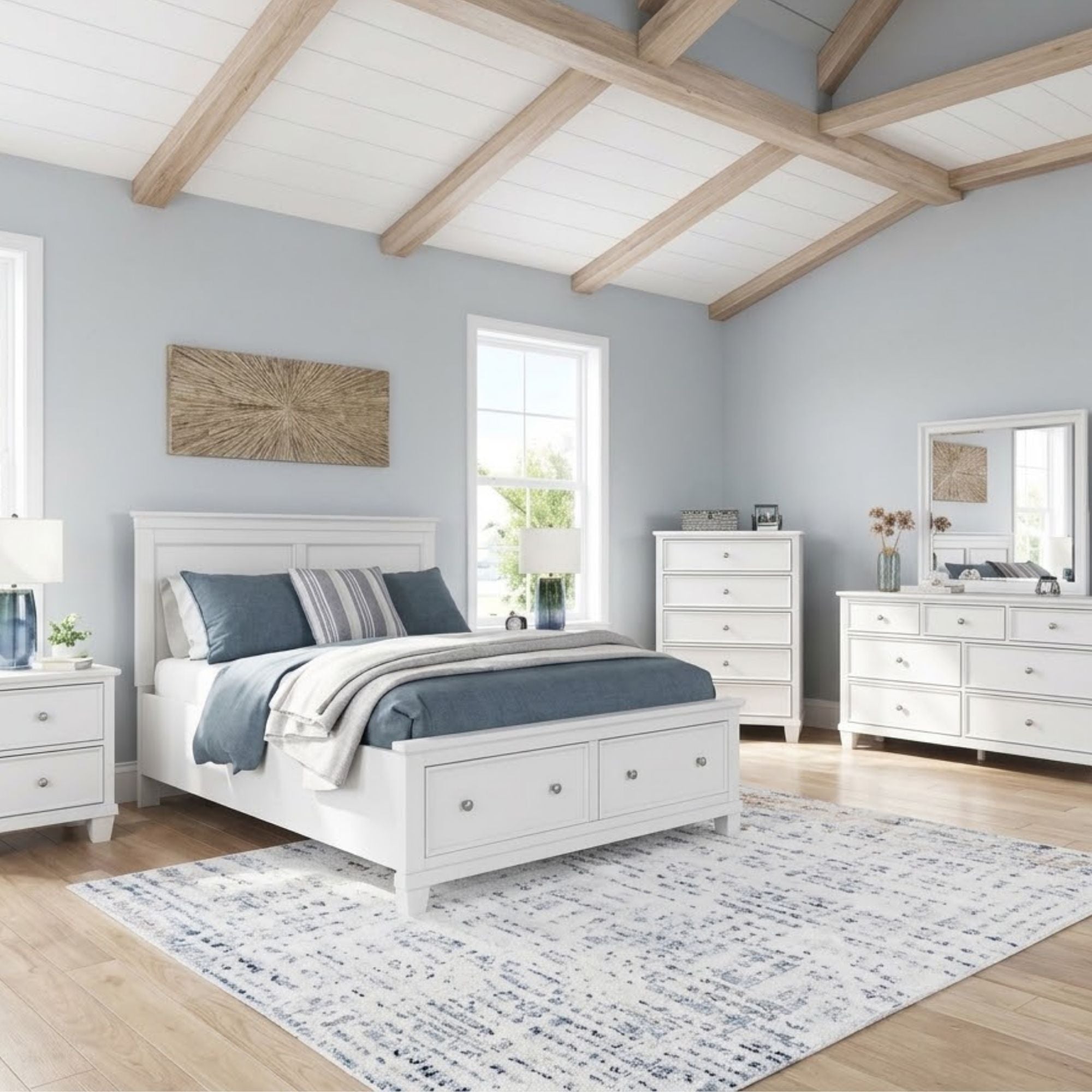 Fortman Panel Storage Bedroom Set