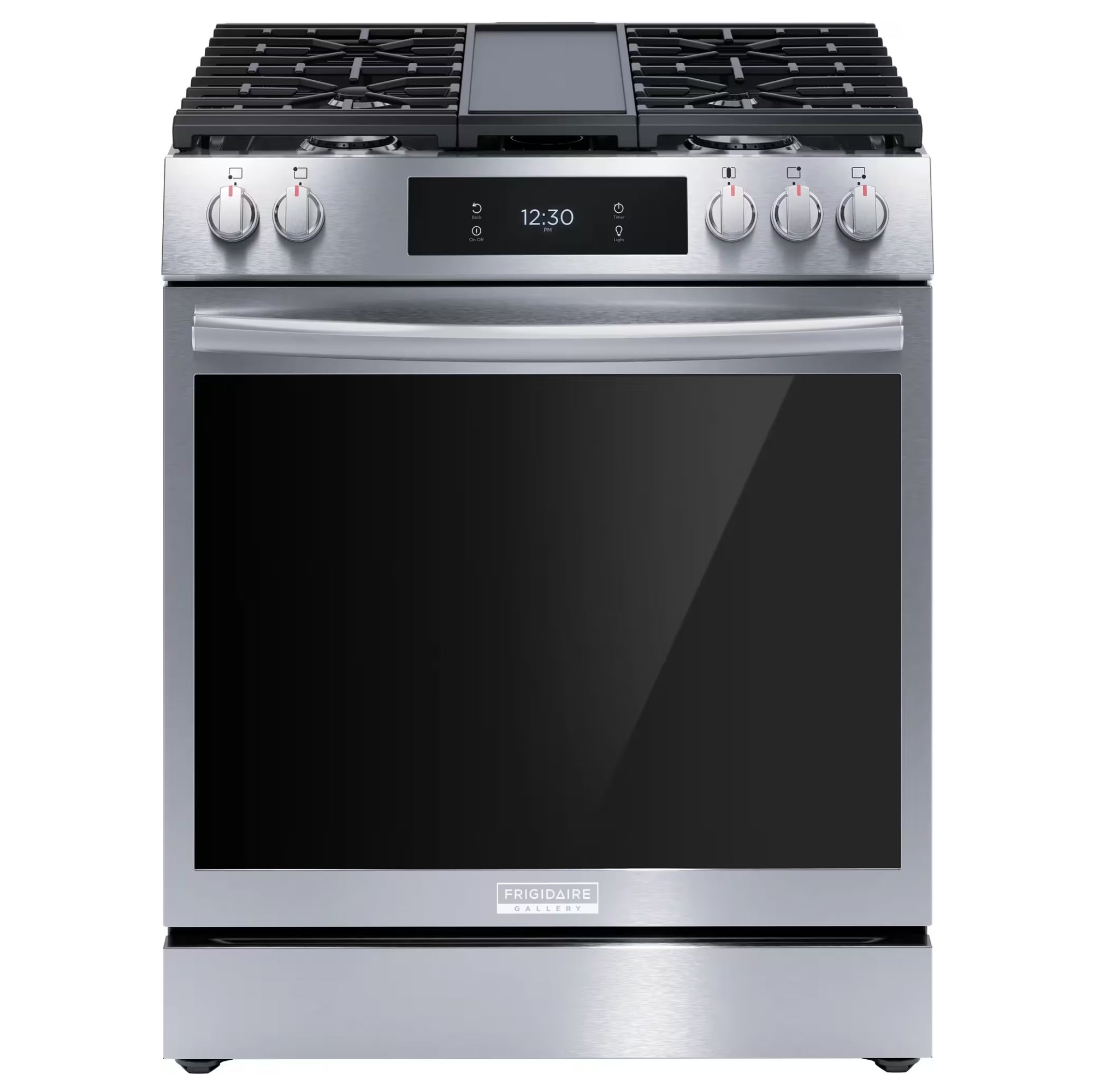 Frigidaire Gallery GCFG3060BF 30-Inch Front-Control Gas Range Stainless Steel