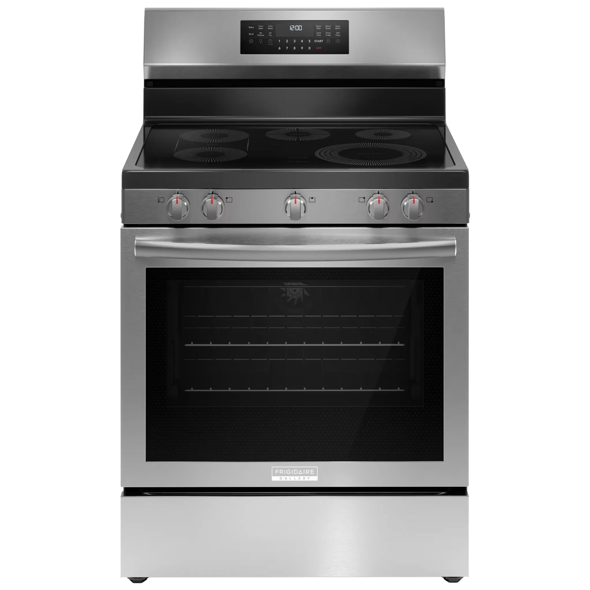 Frigidaire Gallery GCRE306CBF 30-Inch Rear-Control Electric Range Stainless Steel
