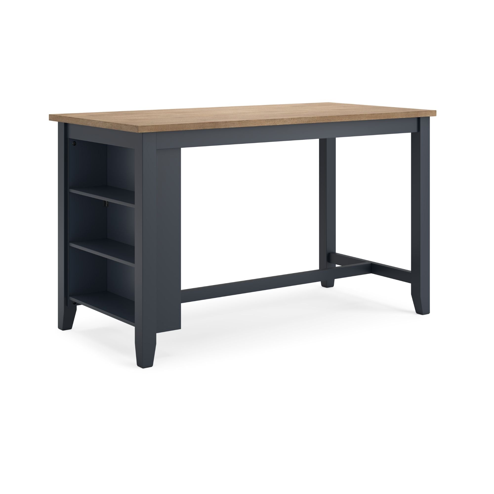 Gesthaven RECT Dining Counter Table in Natural/Blue