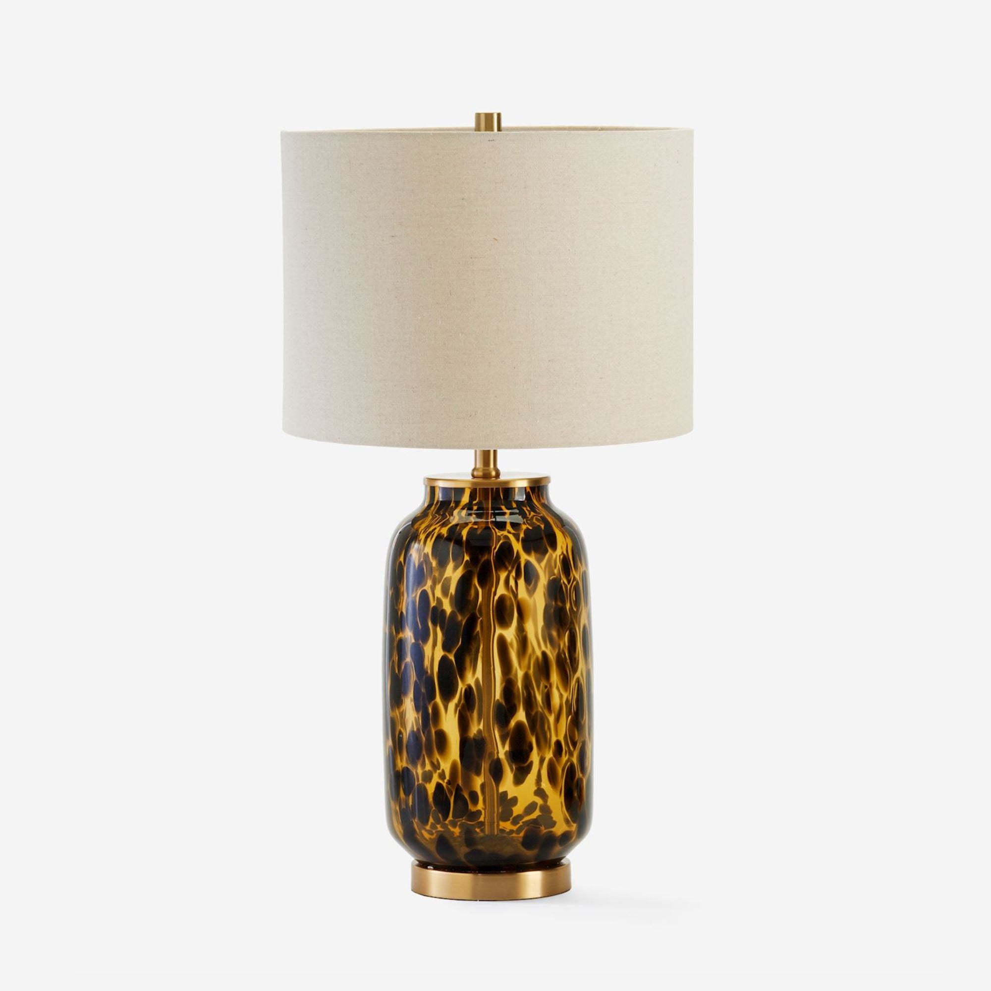 Tortoise Glass Table Lamp
