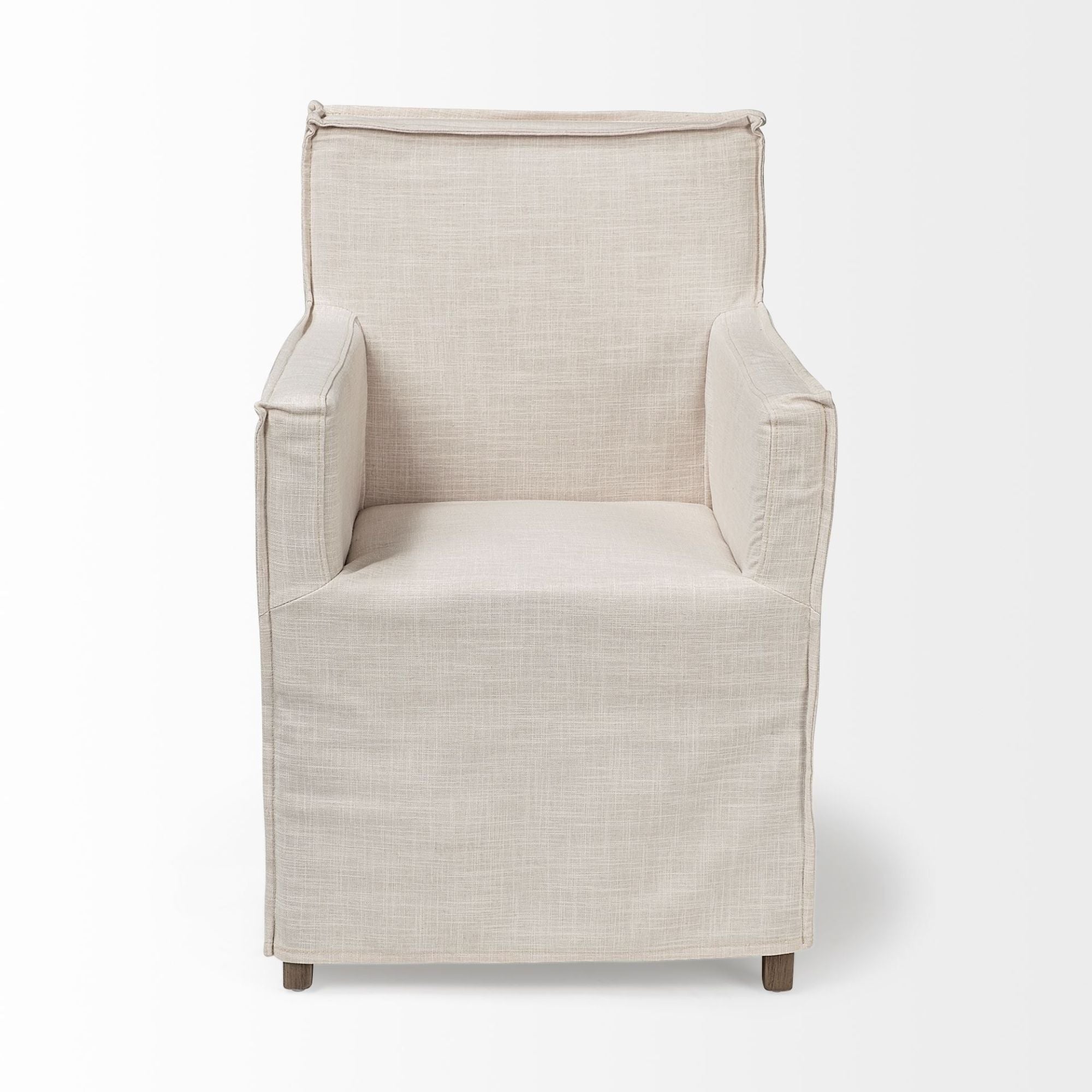 Mercana Elbert Collection Dining Chair in Cream
