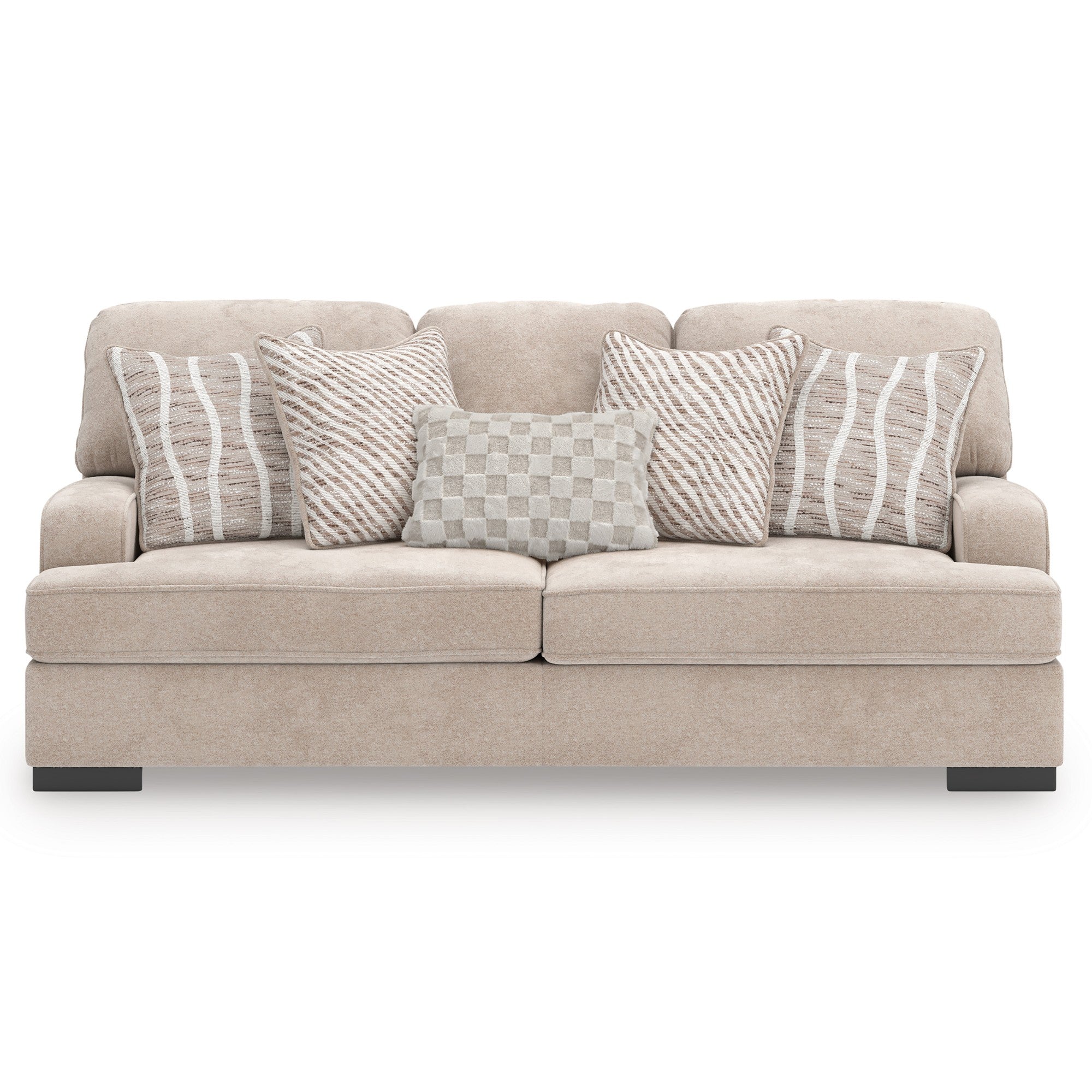 High Profile Sofa in Taupe