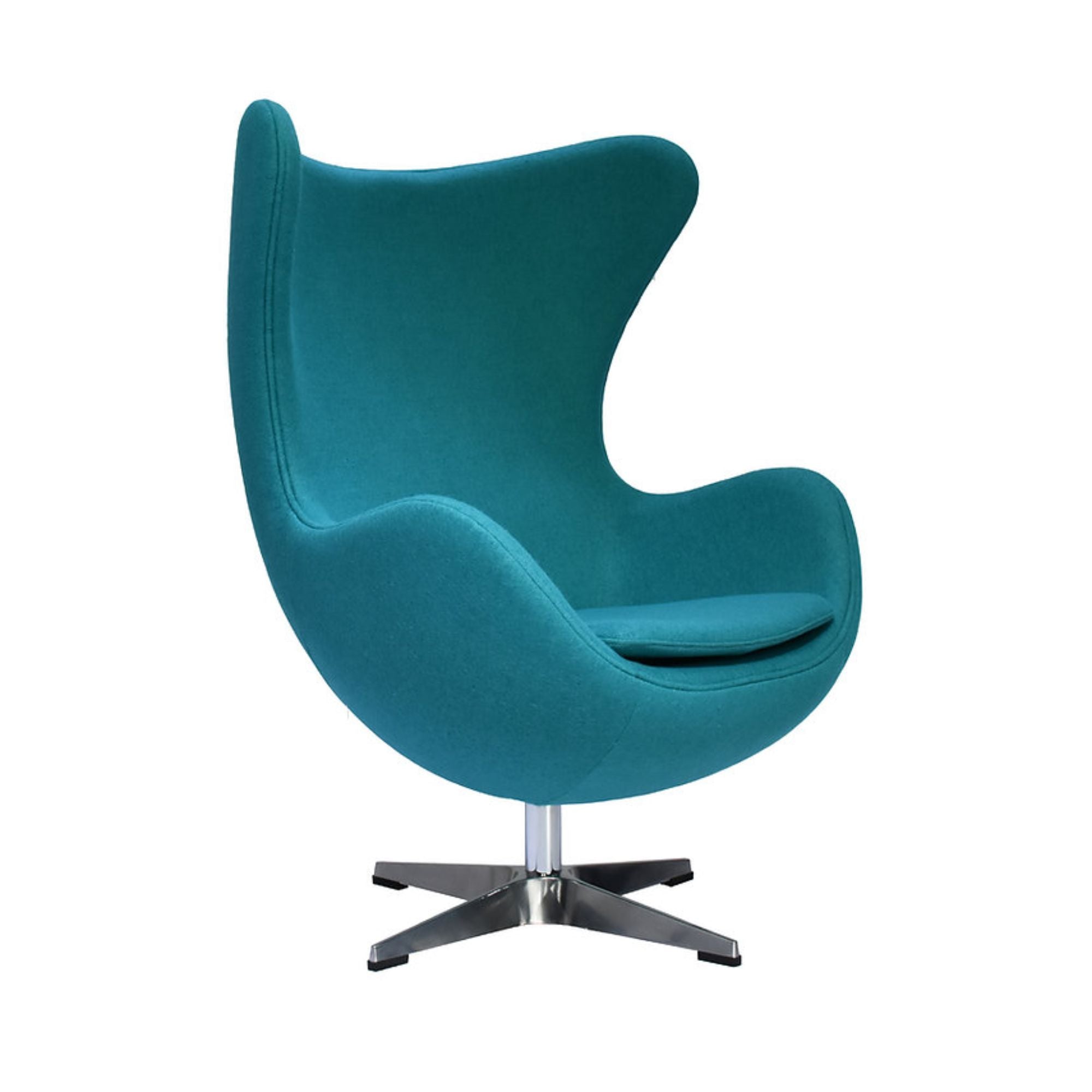 Lesley Swivel Louge Chair Teal N4028 | CastleUp Experience Centre