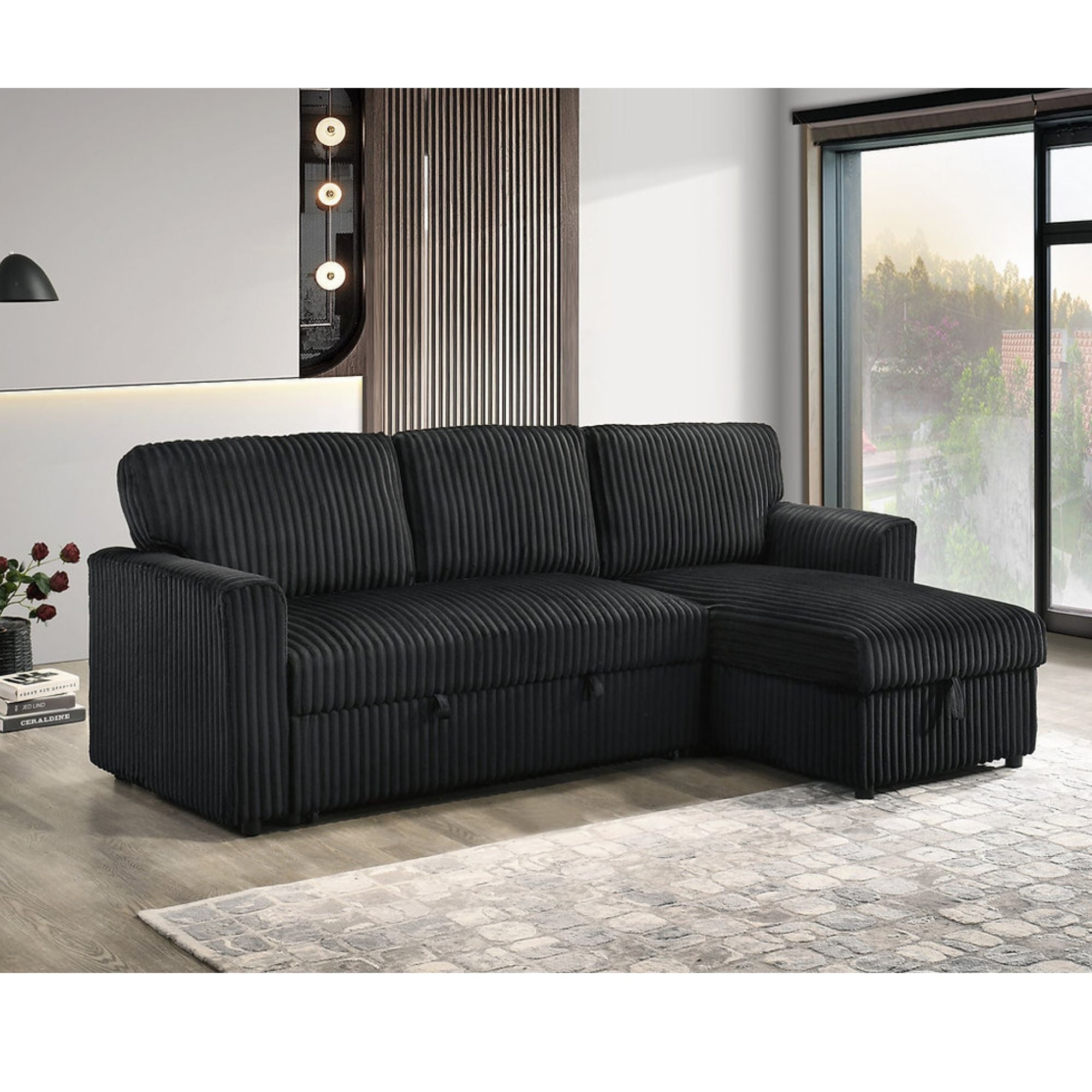 Lincon Reversible Chaise Sectional Bed | CastleUp Experience Centre